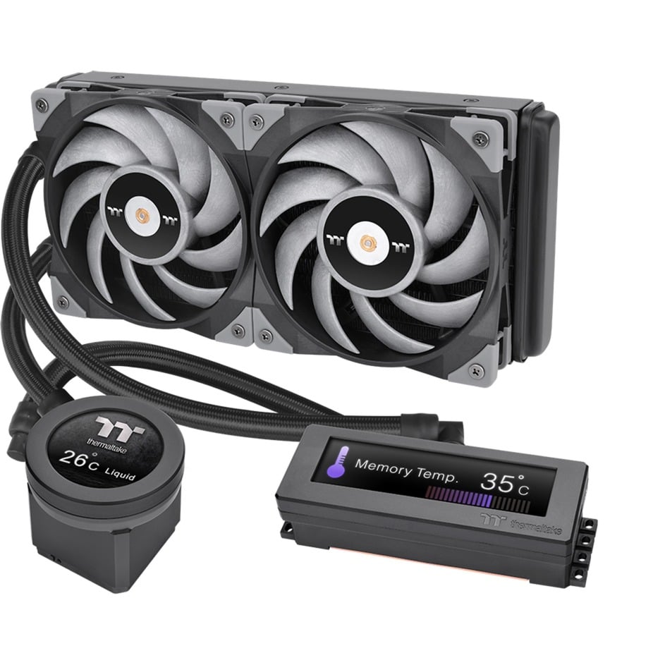 Thermaltake Floe RC Ultra 240 CPU & Memory AIO Liquid Cooler 240mm, Wasserkühlung | 04713227528016 Thermaltake Floe RC Ultra 240 CPU & Memory AIO Liquid Cooler 240mm, Wasserkühlung | 04713227528016
