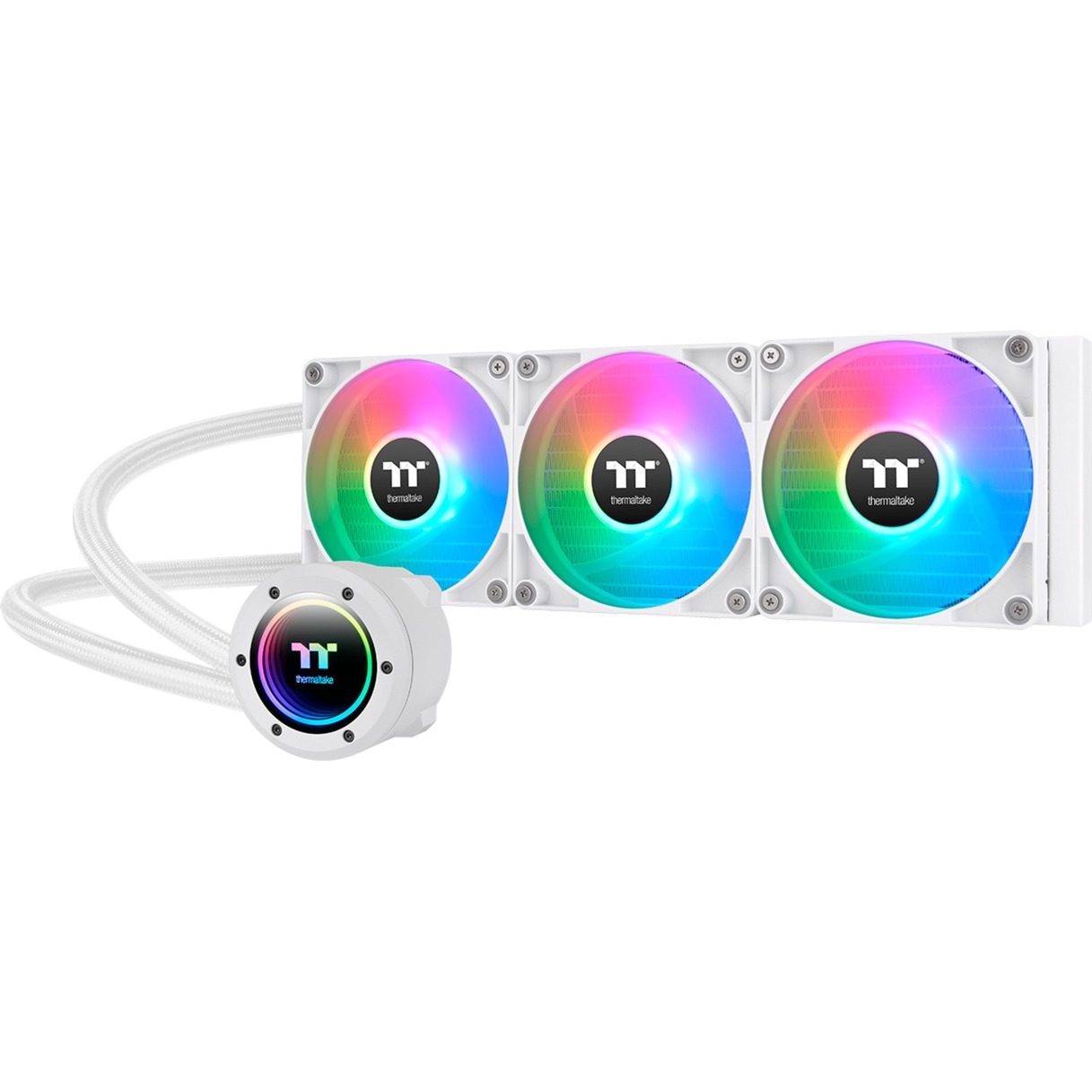 Thermaltake TH360 V2 ARGB Sync All-In-One Liquid Cooler Snow Edition, Wasserkühlung | 04713227539241 Thermaltake TH360 V2 ARGB Sync All-In-One Liquid Cooler Snow Edition, Wasserkühlung | 04713227539241