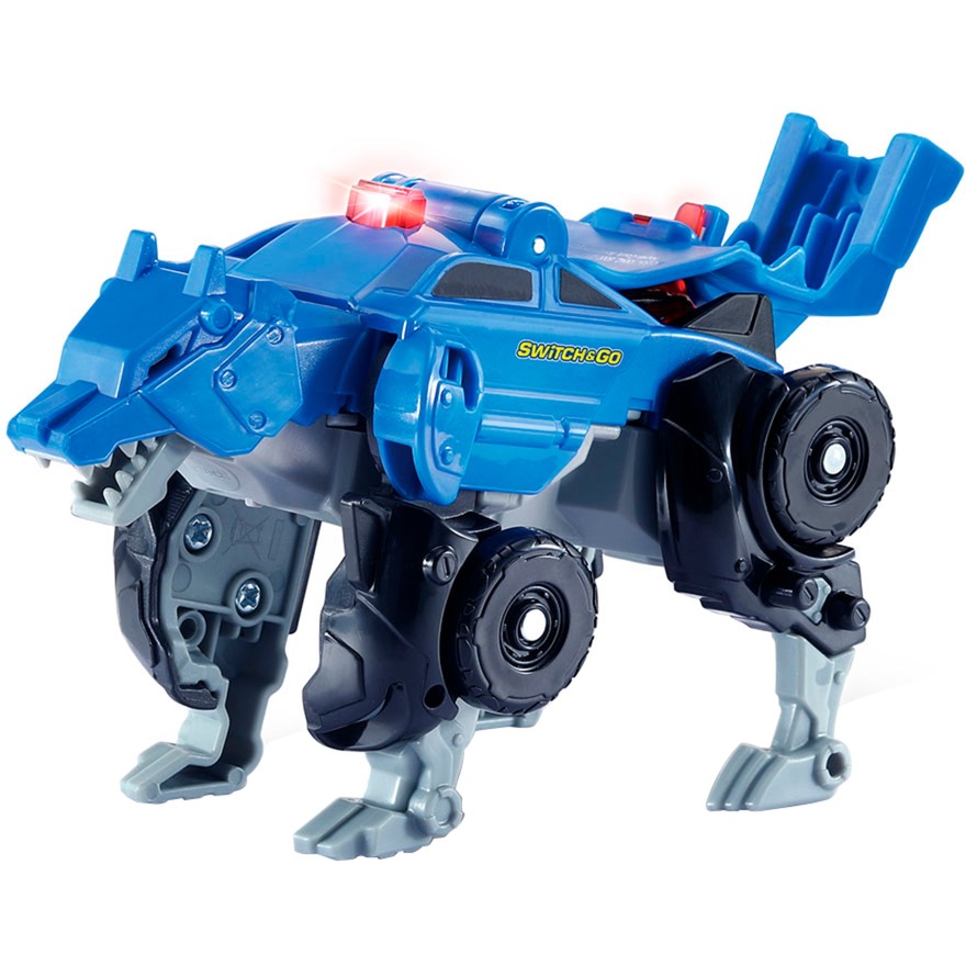 Switch & Go Dinos - OneClick-Mini-Wolf, Spielfigur