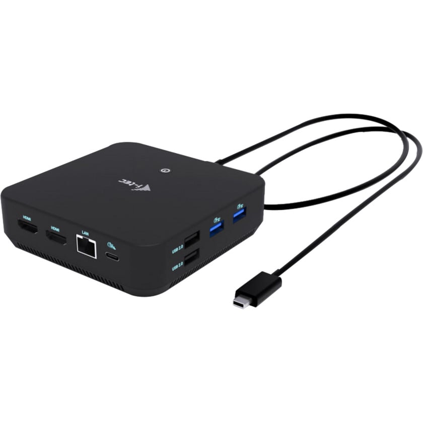 USB-C DP Dual HDMI Docking Station, Dockingstation