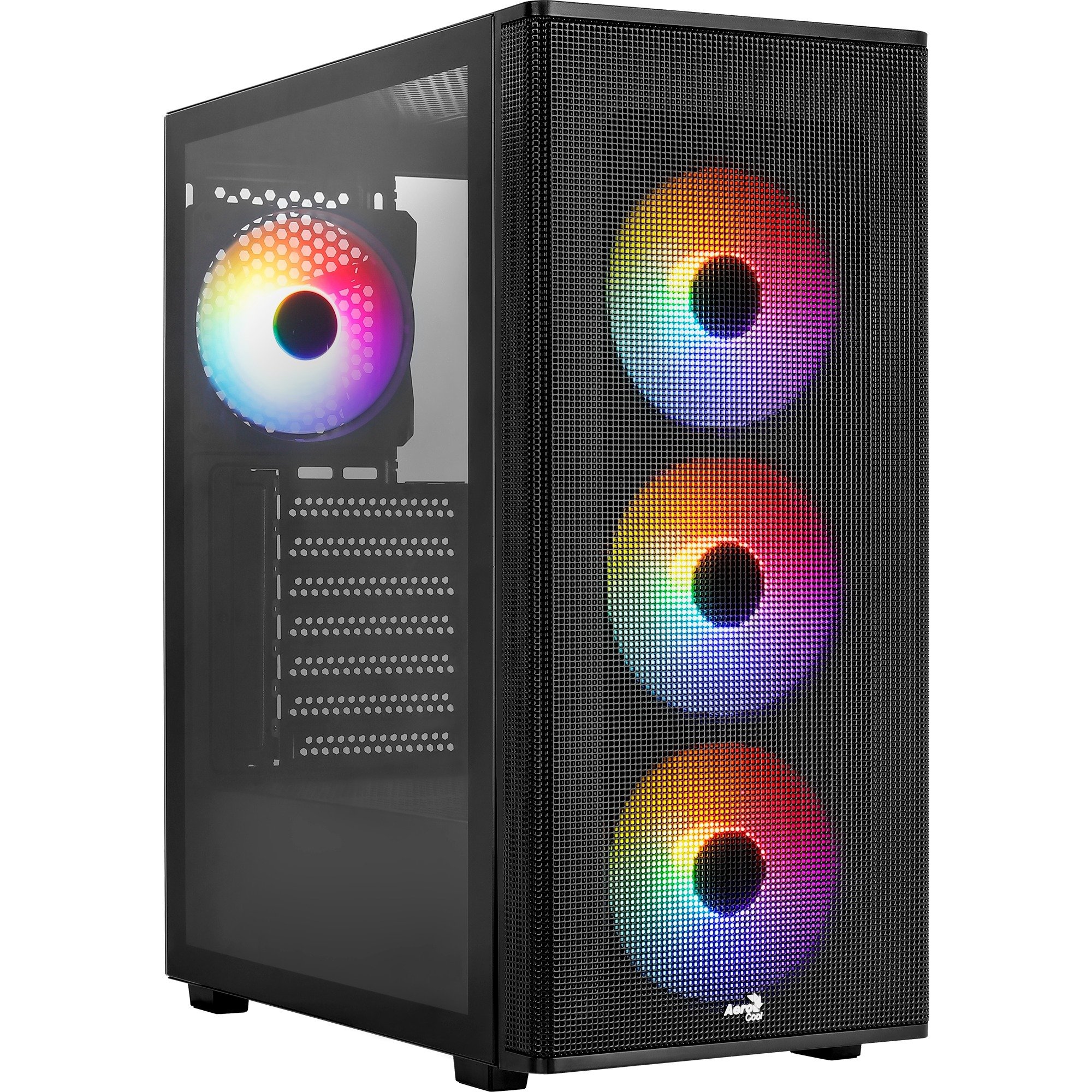 AeroCool Designer-G-BK-v2, Tower-Gehäuse | 04711099476770 AeroCool Designer-G-BK-v2, Tower-Gehäuse | 04711099476770