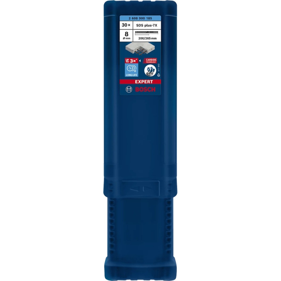 EXPERT Hammerbohrer SDS-plus-7X, Ø 8mm, 30 Stück