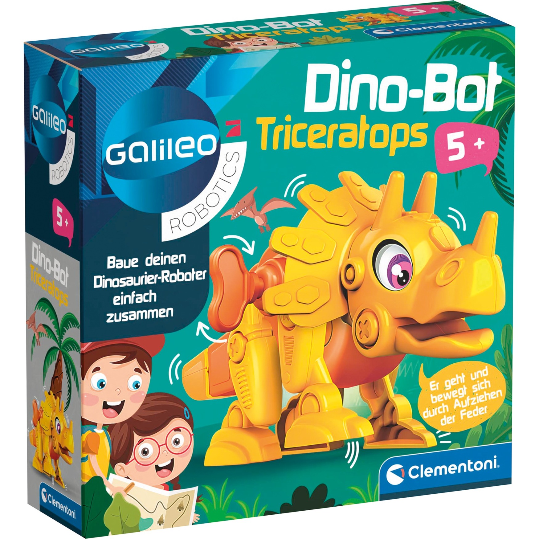 Clementoni Galileo Robotics DinoBot Triceratops, Spielfigur | 08005125593262 Clementoni Galileo Robotics DinoBot Triceratops, Spielfigur | 08005125593262