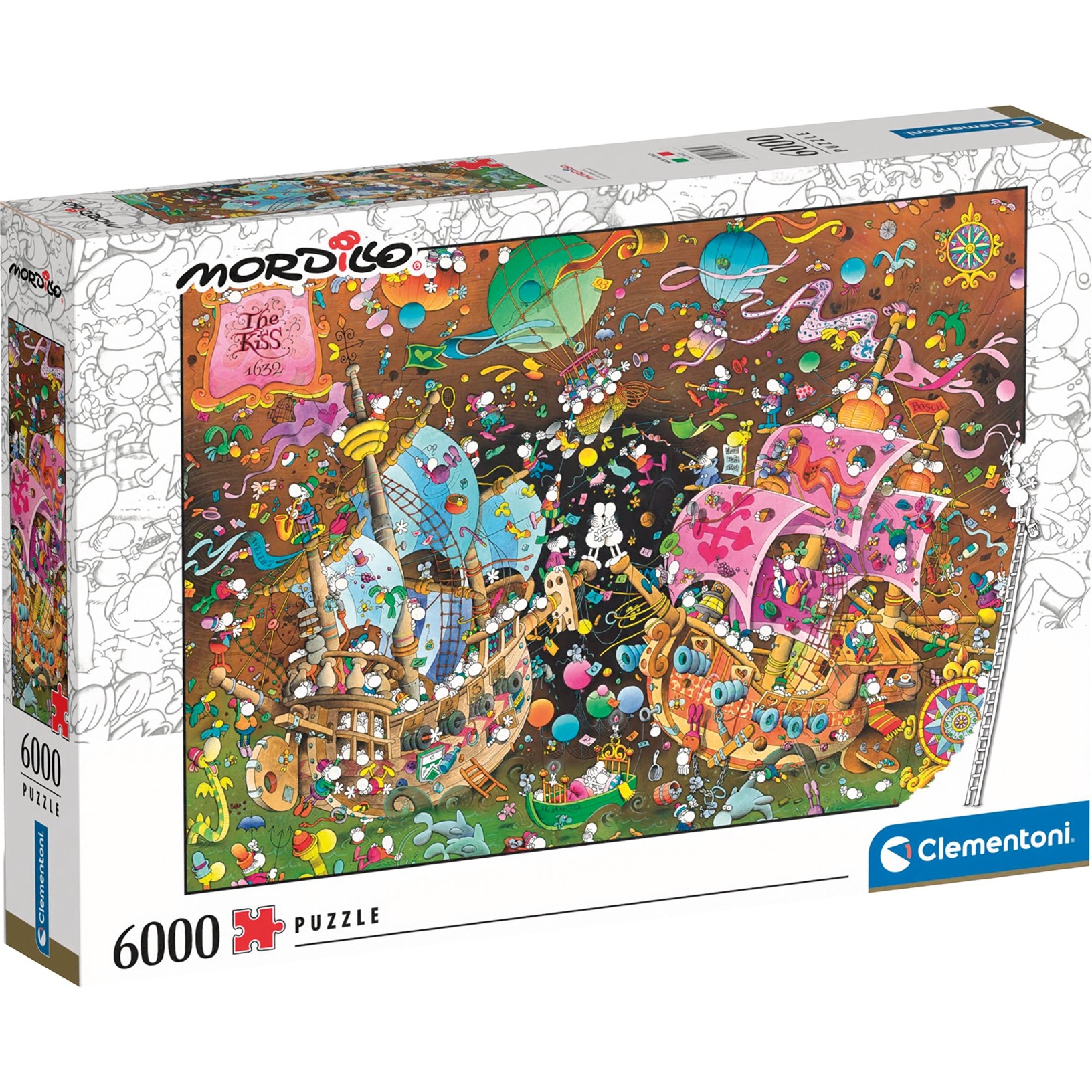 Clementoni Mordillo Collection – Der Kuss, Puzzle | 08005125365272 Clementoni Mordillo Collection – Der Kuss, Puzzle | 08005125365272