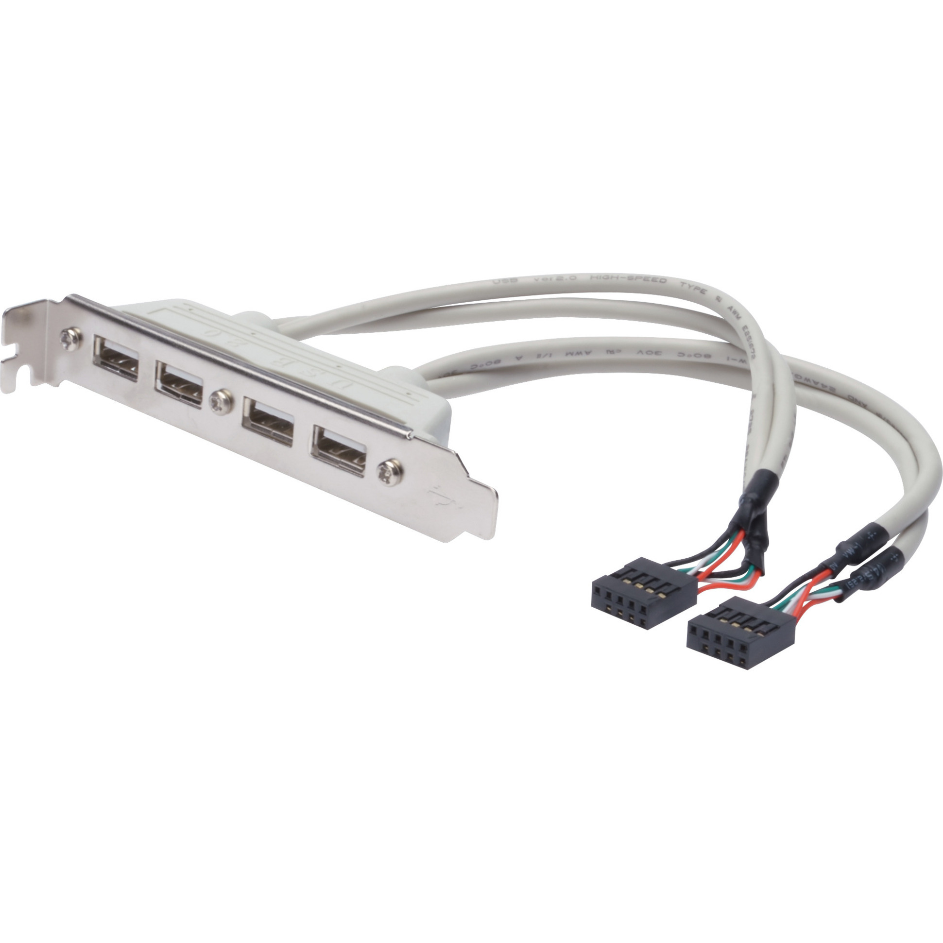 USB-Slotblechkabel, Slotblende