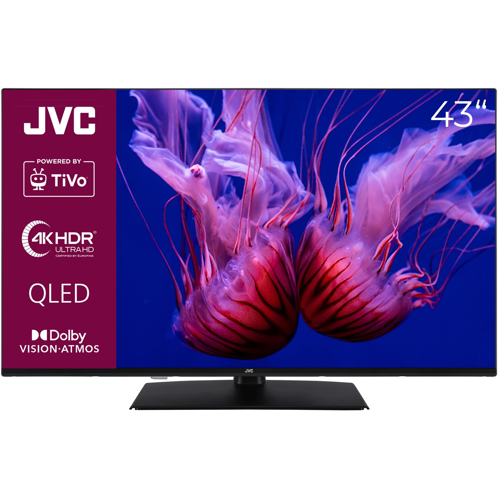 JVC LT-43VUQ3455, QLED-Fernseher | 04975769480577 JVC LT-43VUQ3455, QLED-Fernseher | 04975769480577