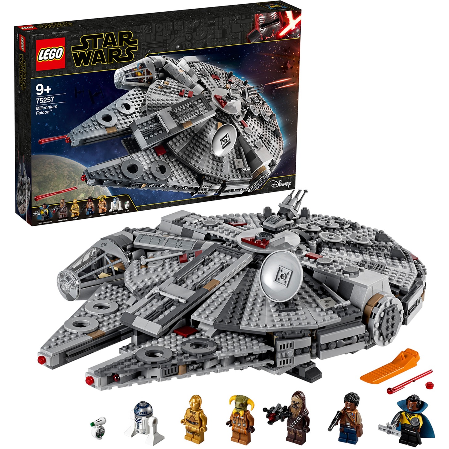 75257 Star Wars Millennium Falcon, Konstruktionsspielzeug