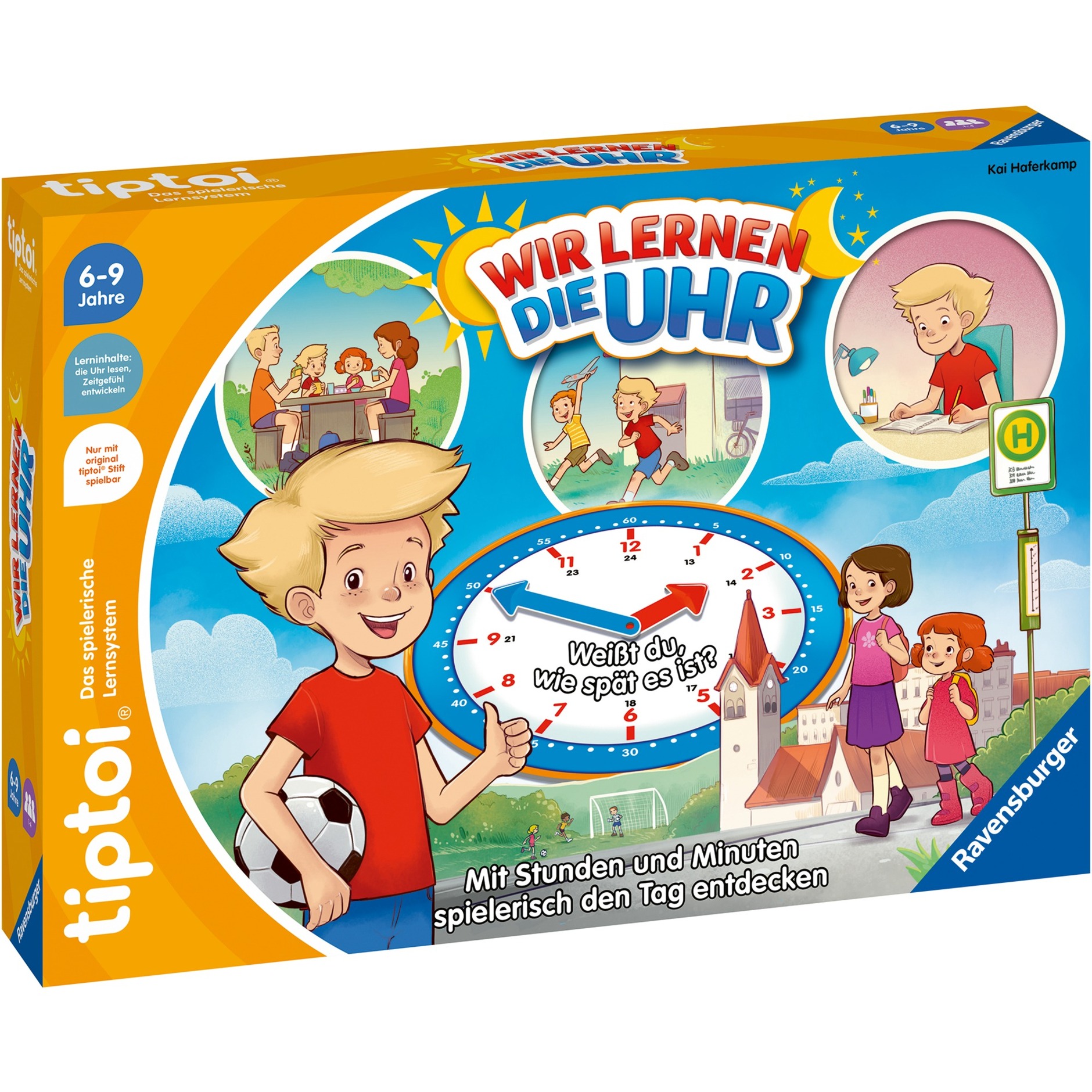 tiptoi Wir lernen die Uhr, Brettspiel