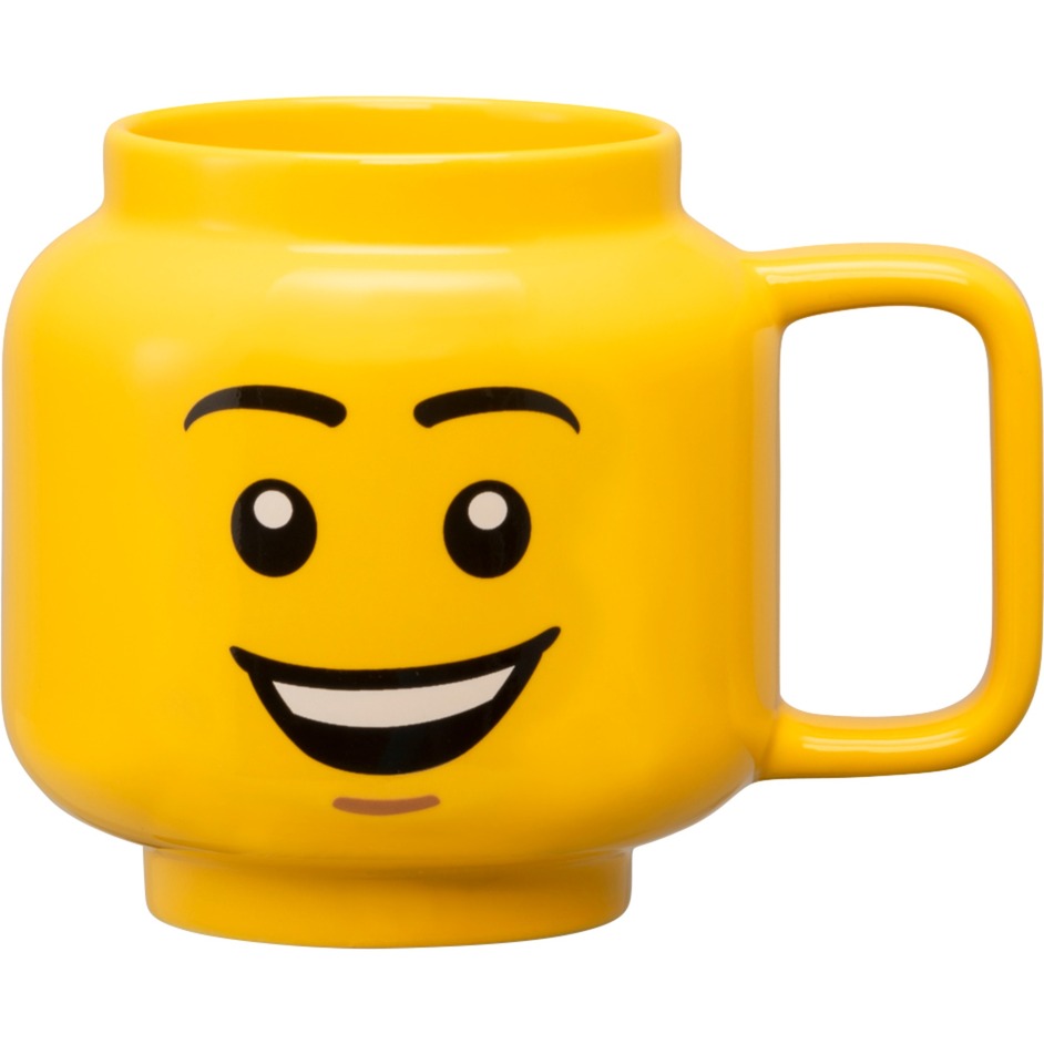 Room Copenhagen LEGO Keramiktasse Happy Boy, groß | 05711938247652 Room Copenhagen LEGO Keramiktasse Happy Boy, groß | 05711938247652