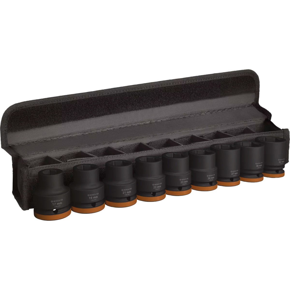 PRO Impact Steckschlüsseleinsatz-Set 3/4", 9-teilig