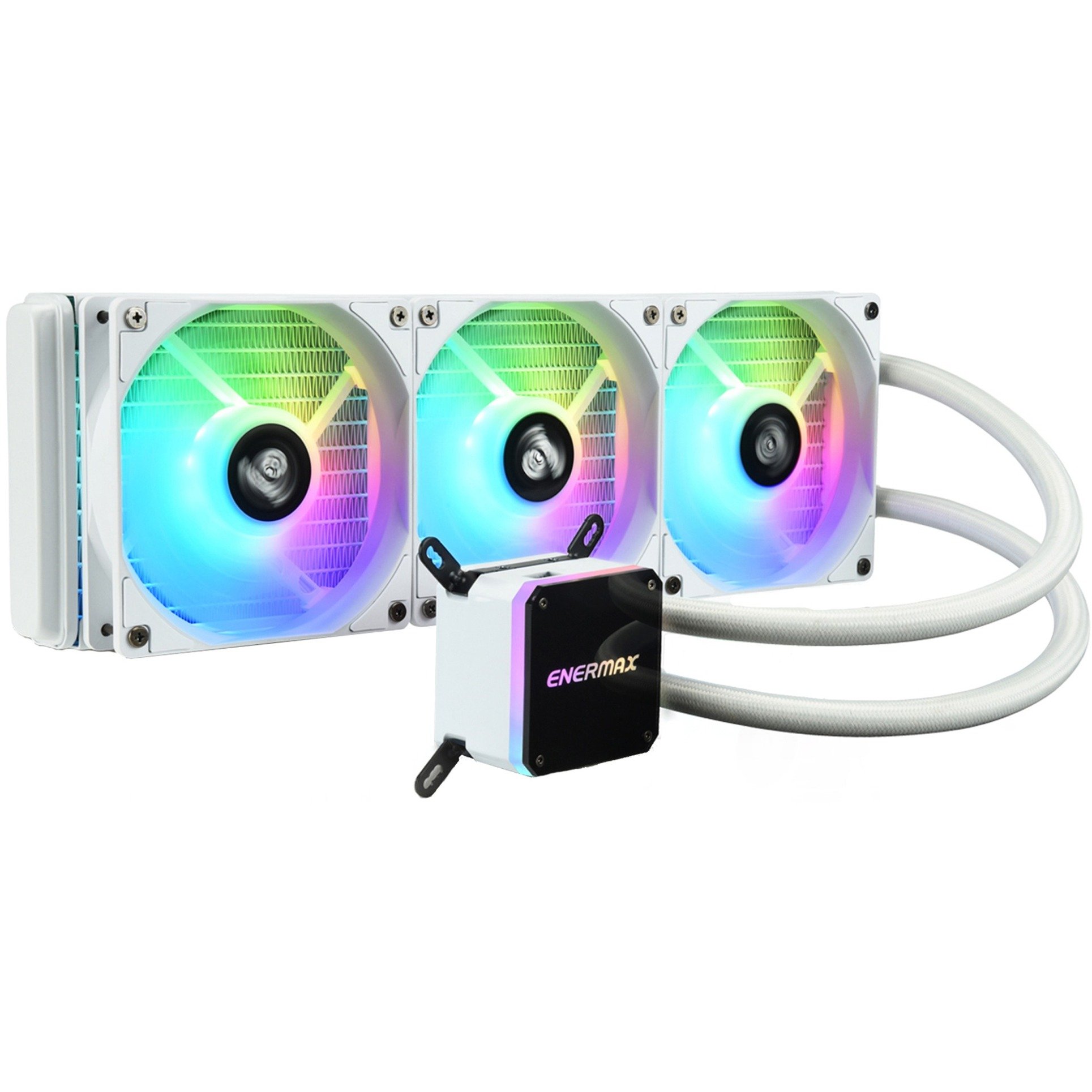 Enermax Liqmax III ARGB 360 mm White, Wasserkühlung | 04713157725387 Enermax Liqmax III ARGB 360 mm White, Wasserkühlung | 04713157725387