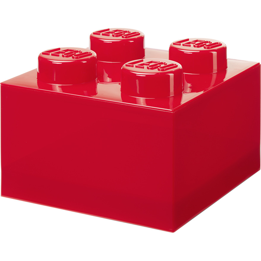 LEGO Storage Brick 4 Top Lid Glitter, Aufbewahrungsbox