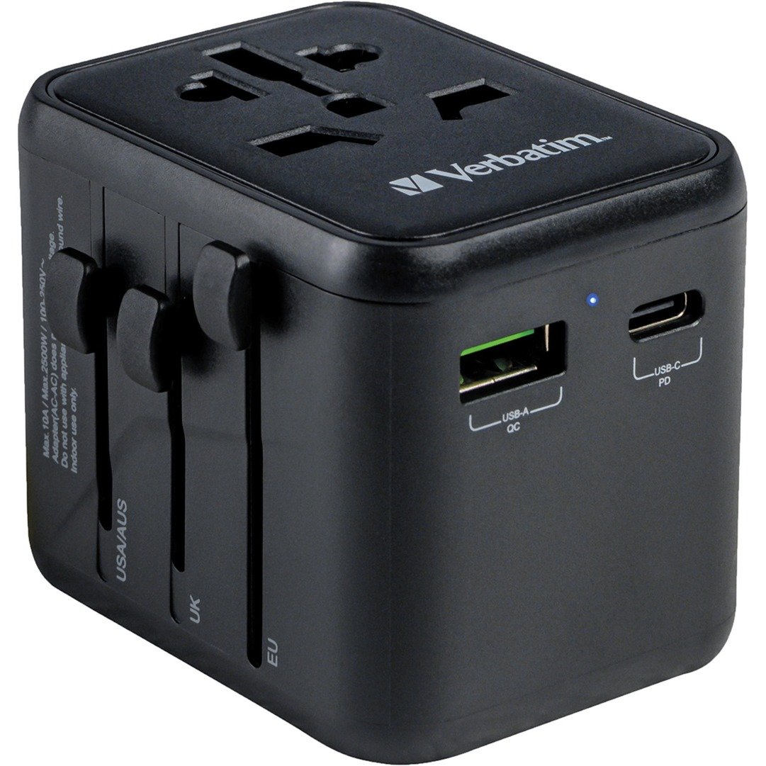 Verbatim Universal-Reiseadapter UTA-02, Reisestecker | 00023942495444 Verbatim Universal-Reiseadapter UTA-02, Reisestecker | 00023942495444
