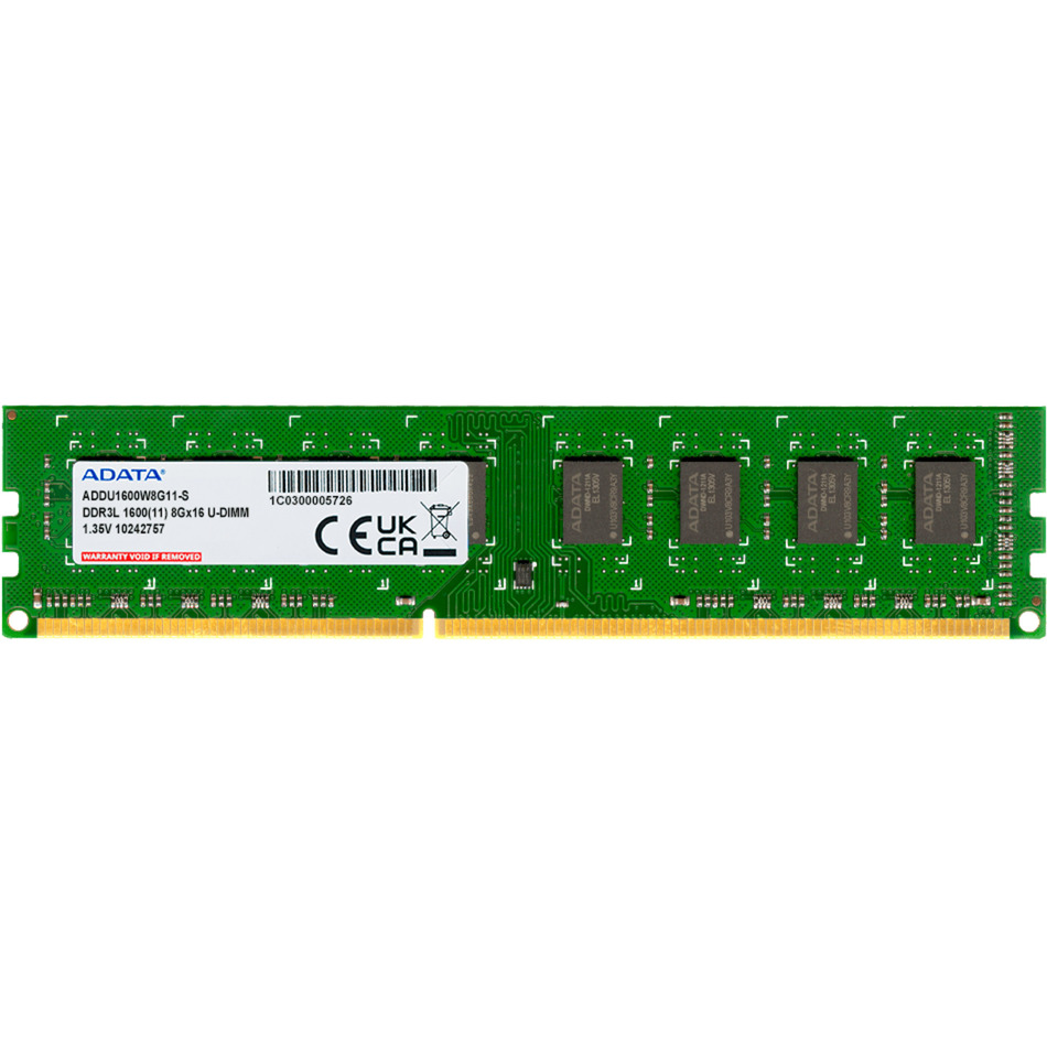 DIMM 8 GB DDR3-1600, Arbeitsspeicher
