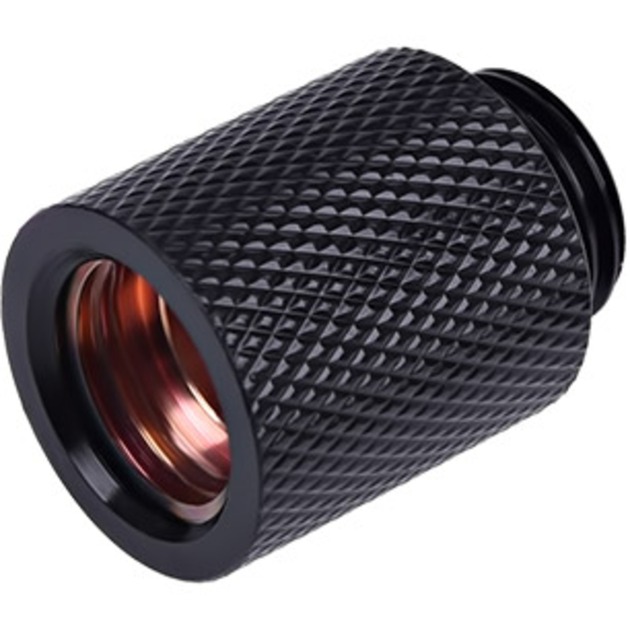 Alphacool HF Verlängerung G1/4 auf G1/4 20mm – Deep Black, Verbindung | 04250197172219 Alphacool HF Verlängerung G1/4 auf G1/4 20mm – Deep Black, Verbindung | 04250197172219