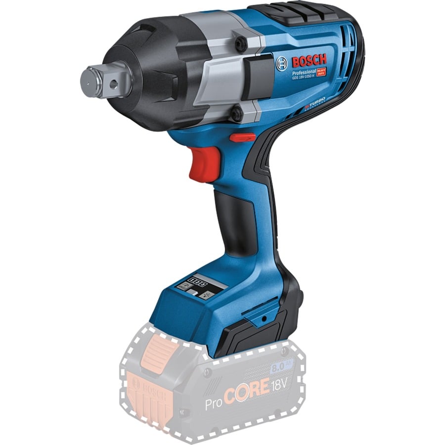 PRO Akku-Schlagschrauber BITURBO GDS 18V-1050 H Professional solo, 18Volt