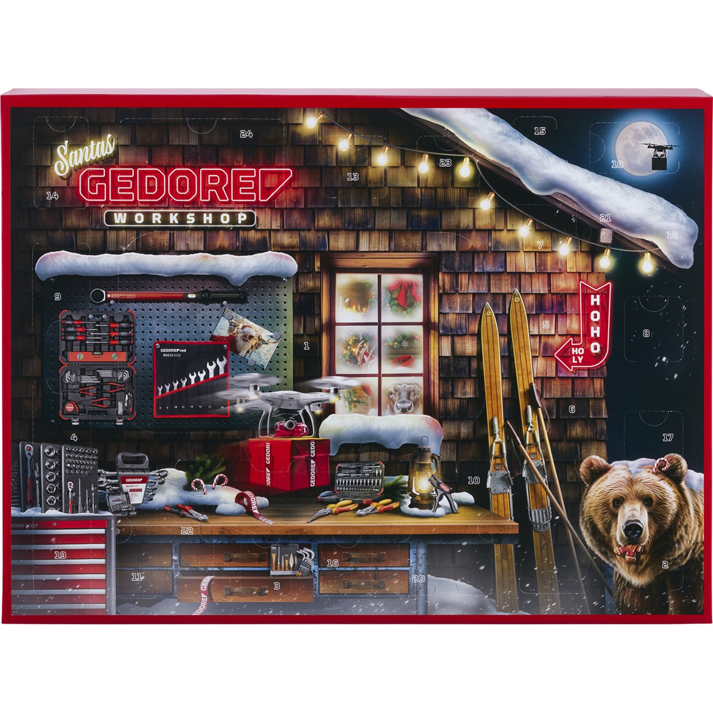red Adventskalender 2025, Werkzeug-Set