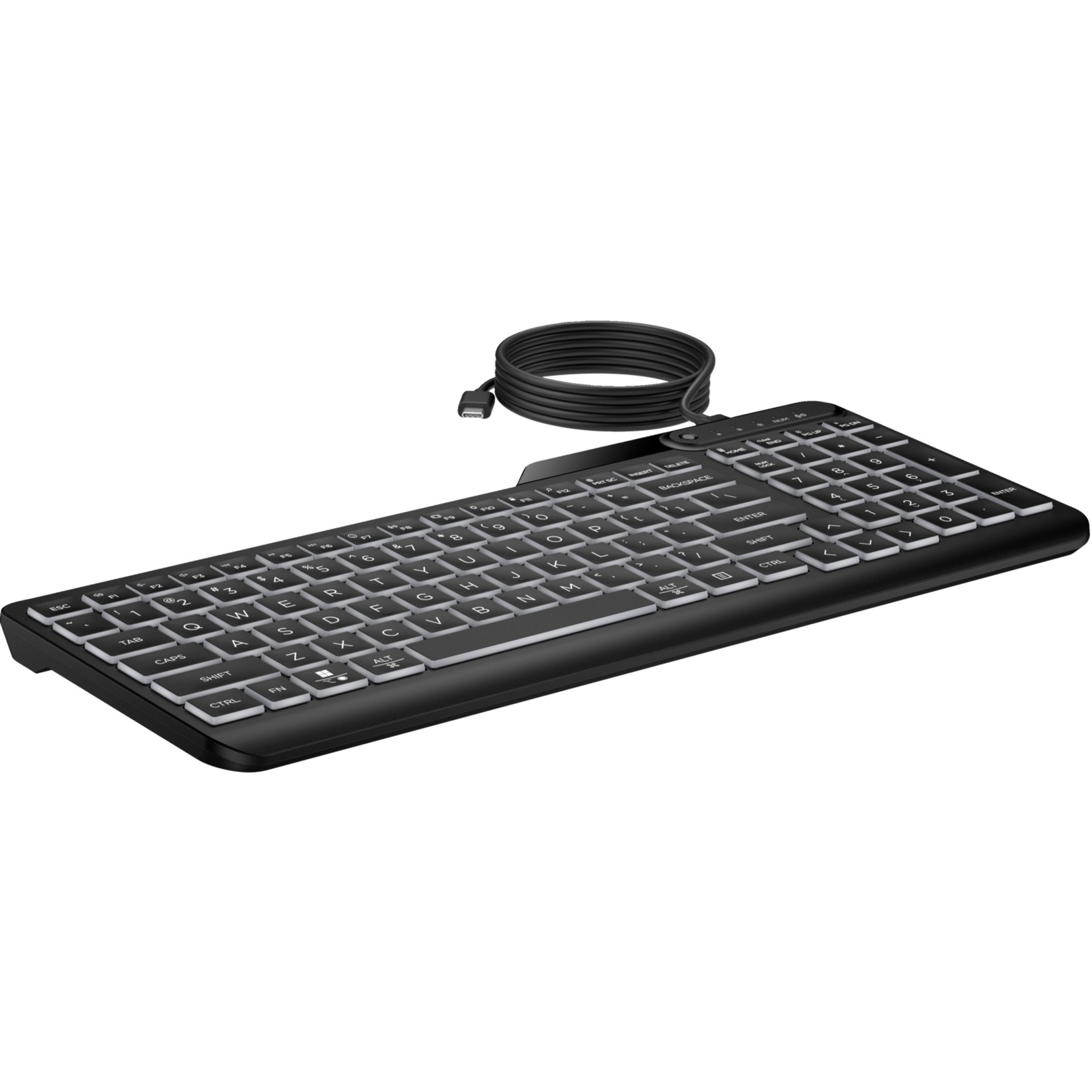 405 Multi-Device Backlit Wired Keyboard, Tastatur