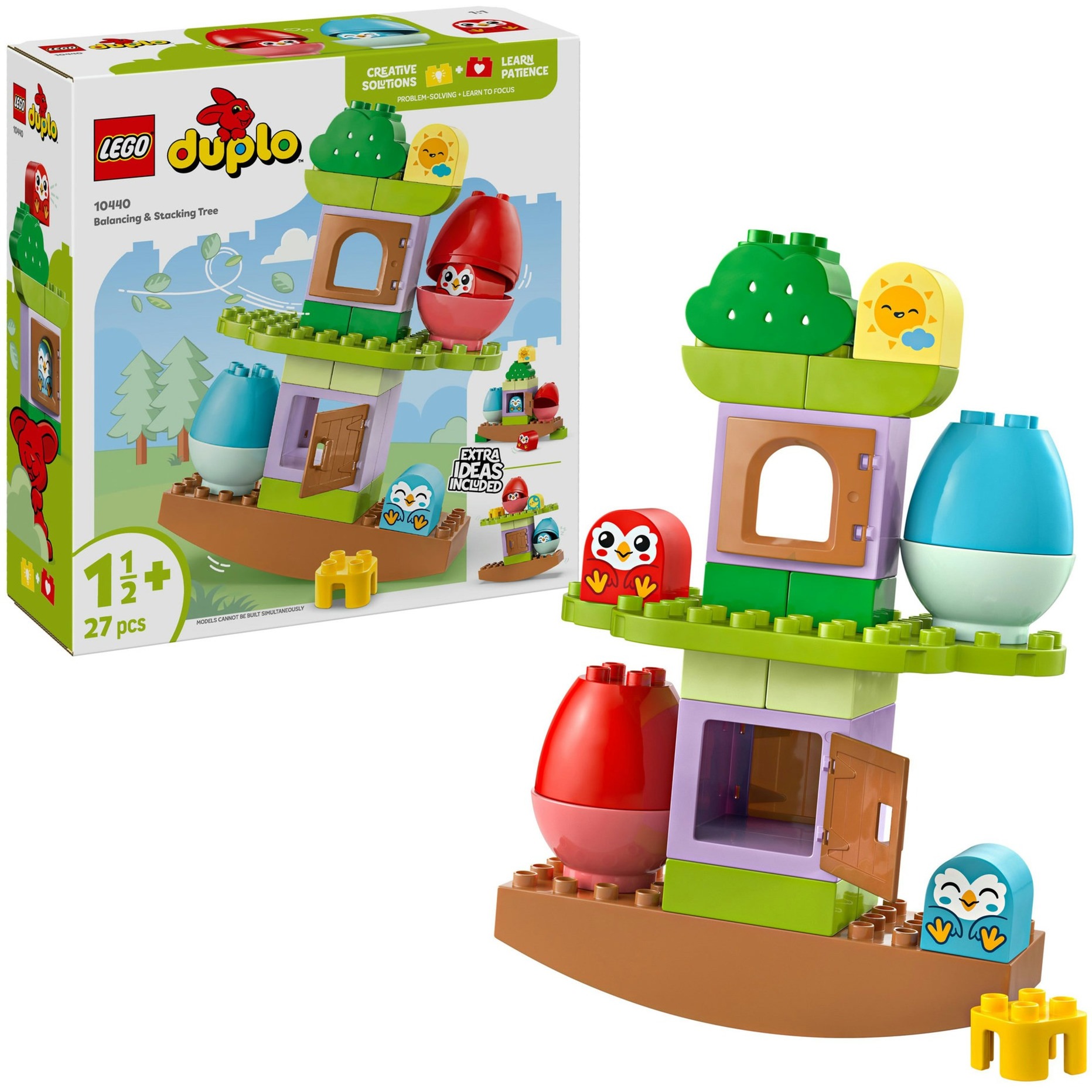 10440 DUPLO Baum zum Balancieren und Stapeln, Konstruktionsspielzeug