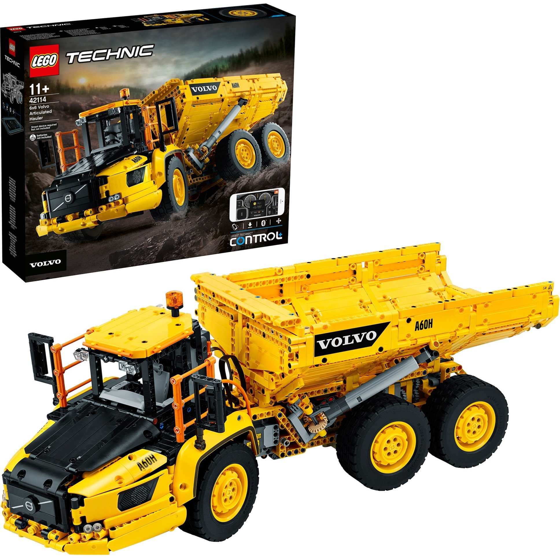 Spielzeug: Lego 42114 Technic Knickgelenkter Volvo-Dumper (6x6)