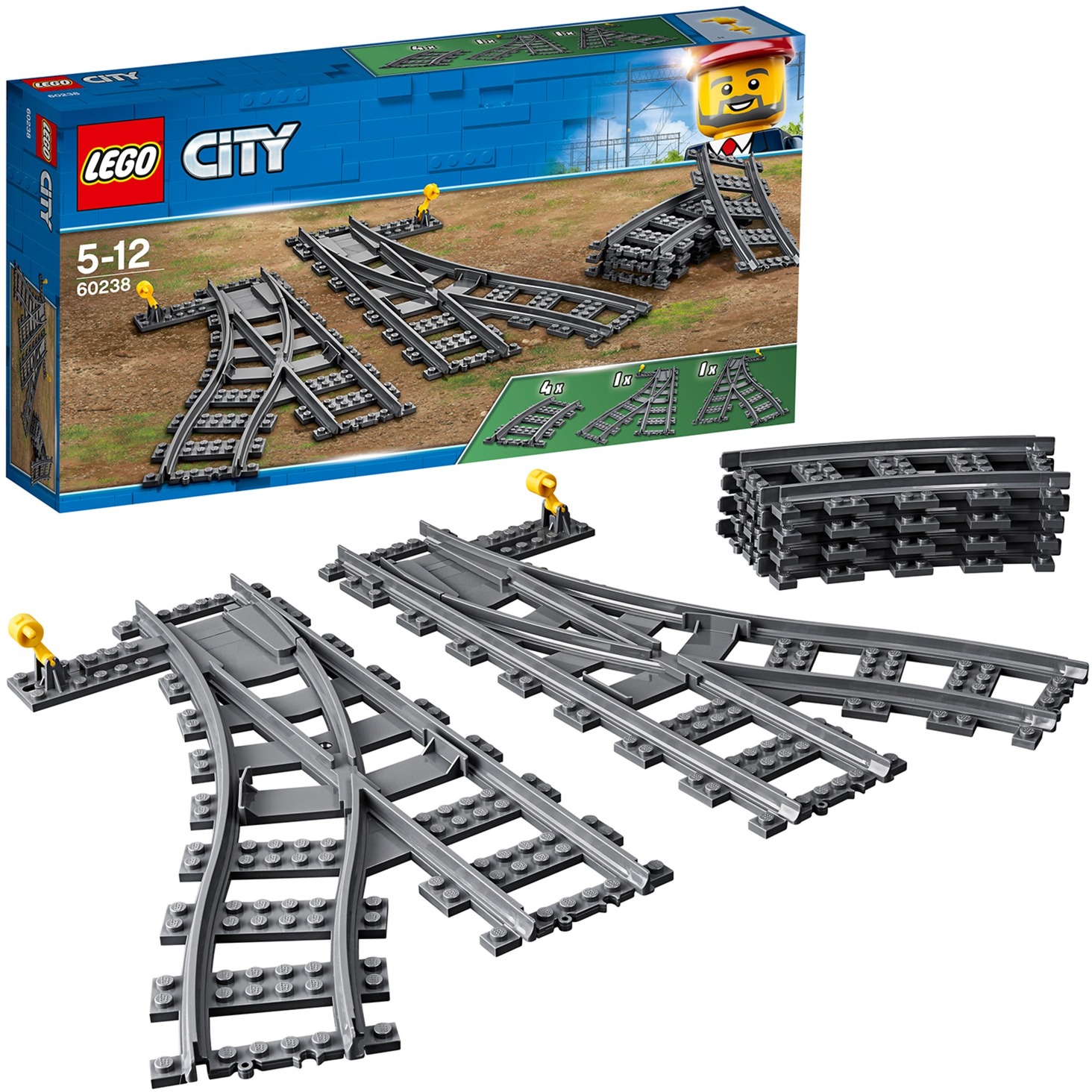 60238 City Weichen, Konstruktionsspielzeug