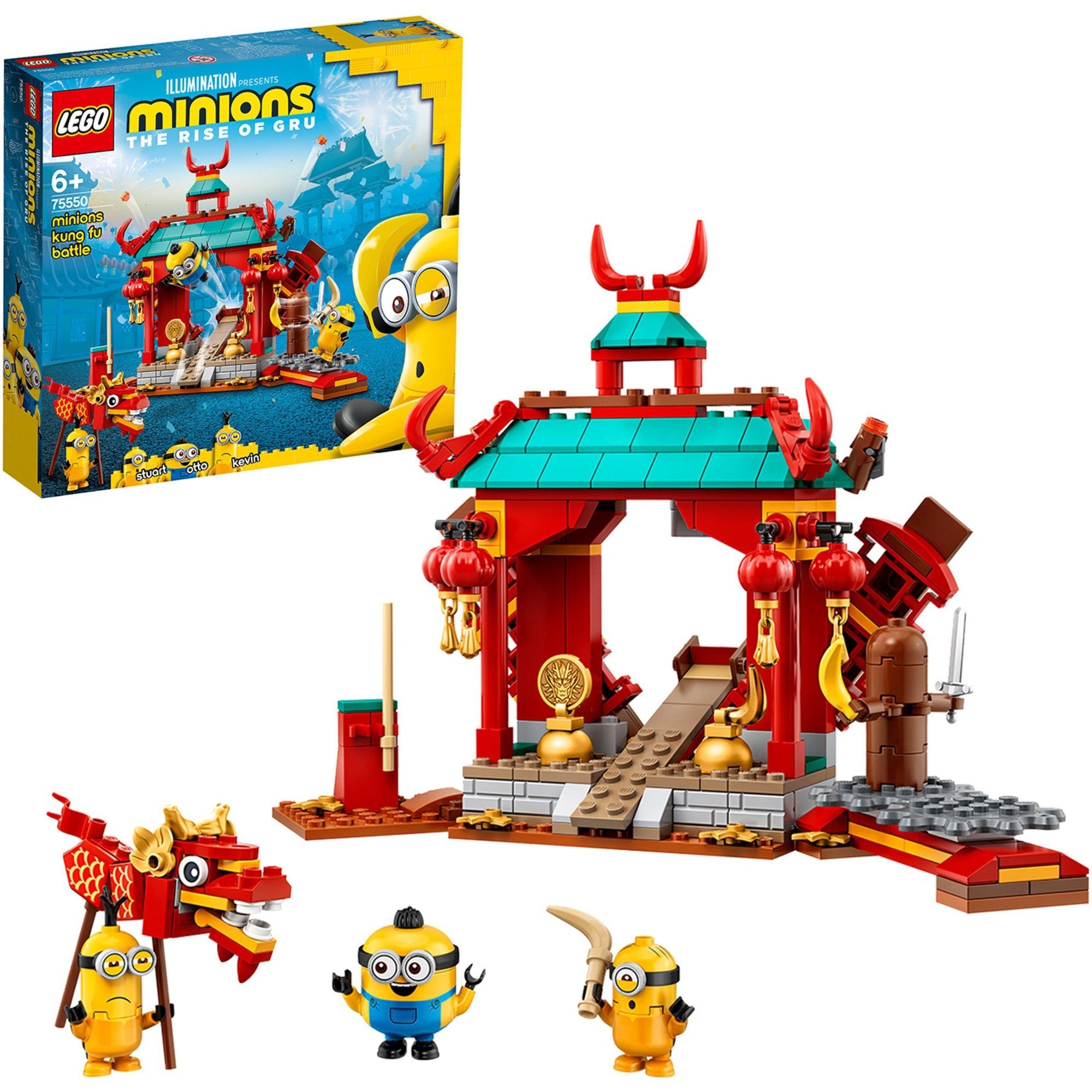 Spielzeug: Lego 75550 Minions Kung Fu Tempel