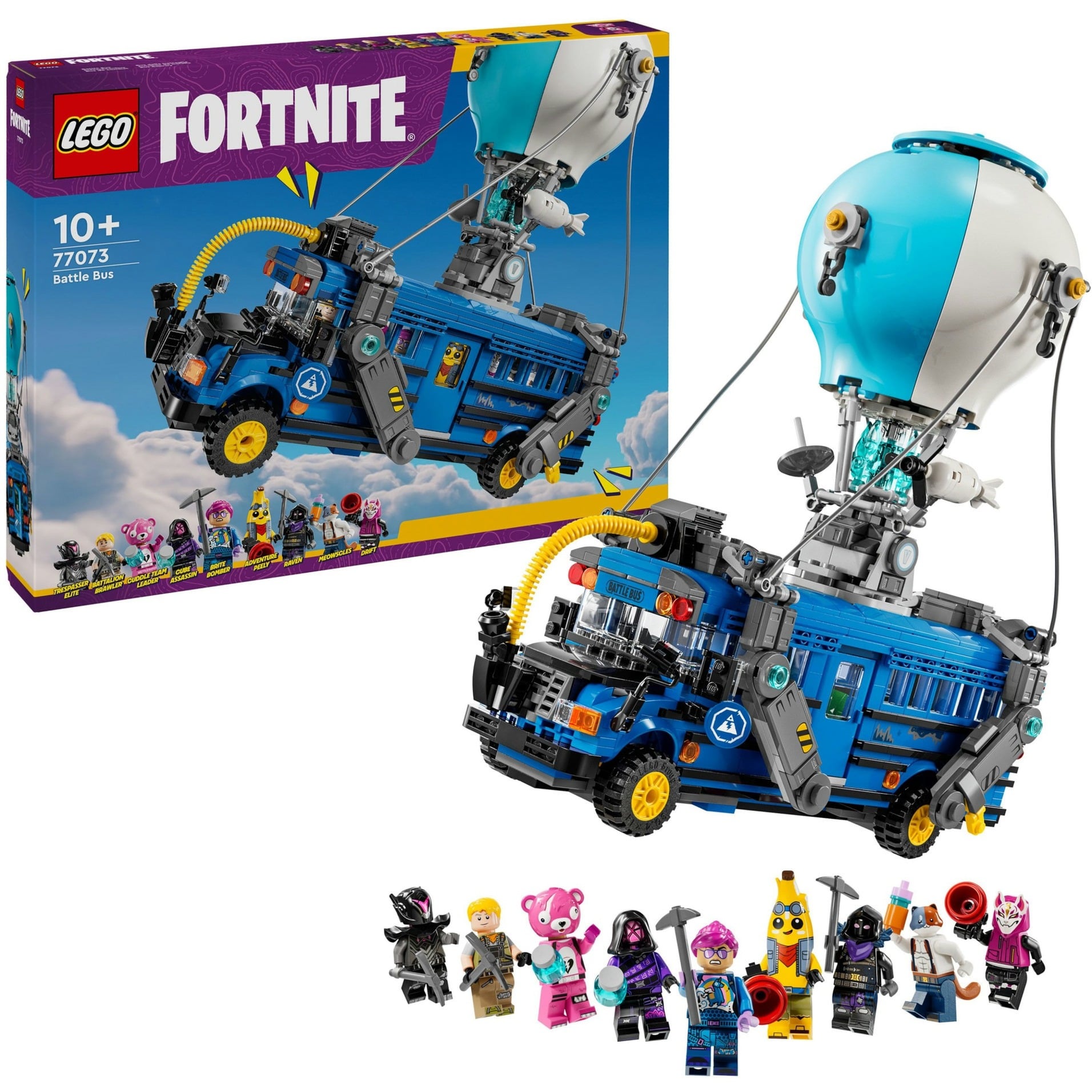 77073 Fortnite Schlachtenbus, Konstruktionsspielzeug