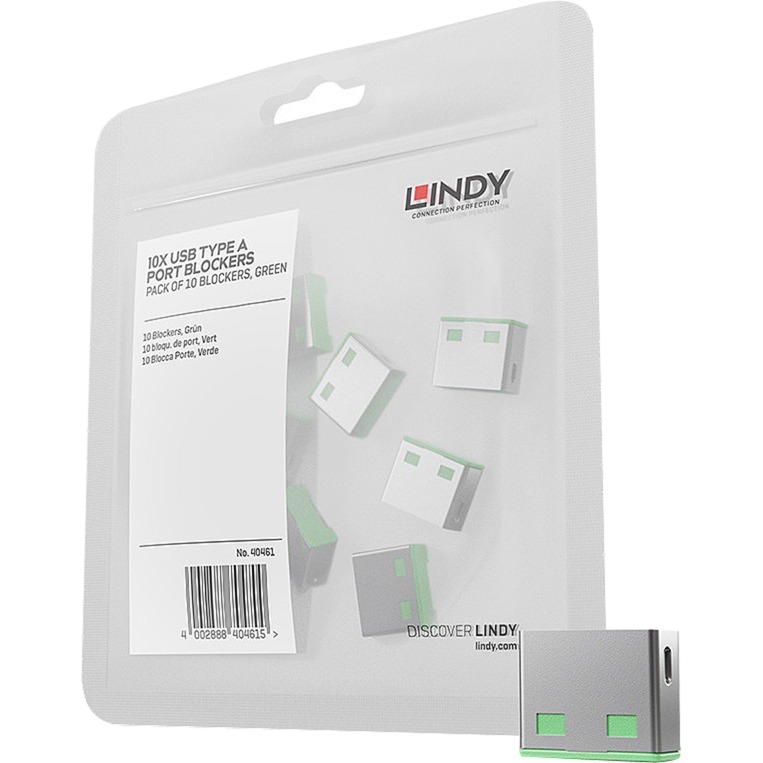 Lindy USB Port Schloss (10 Stück) ohne Schlüssel, Diebstahlschutz | 04002888404617 Lindy USB Port Schloss (10 Stück) ohne Schlüssel, Diebstahlschutz | 04002888404617
