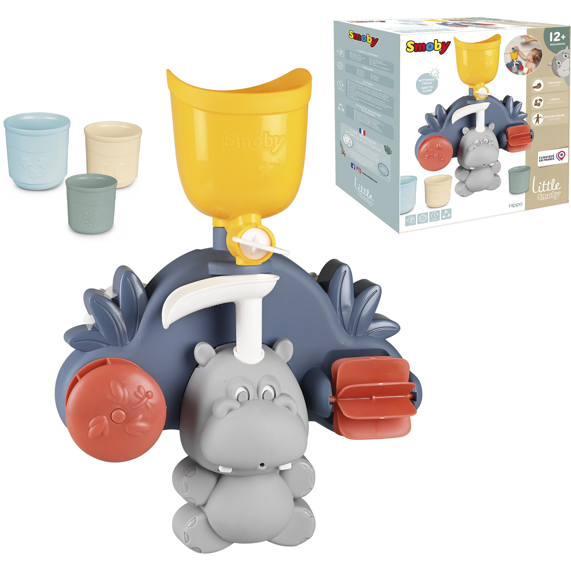 Little Smoby Badespielzeug Hippo