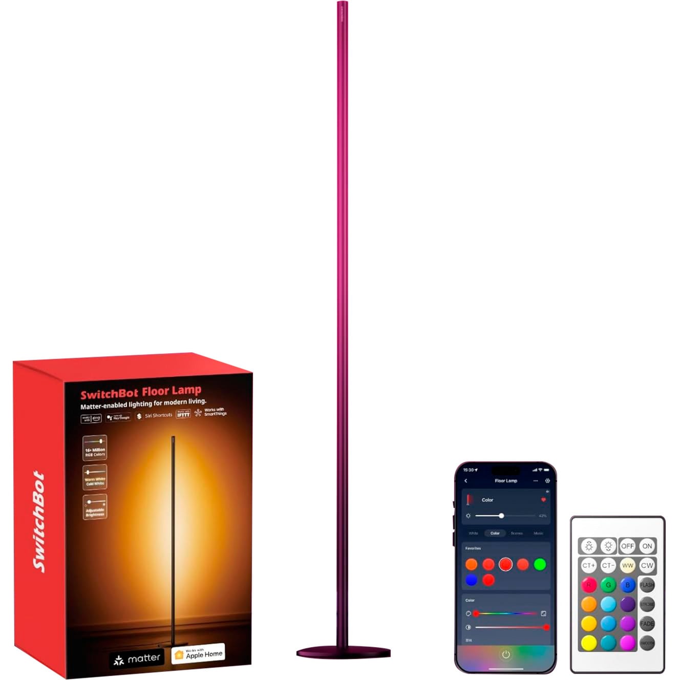 Floor Lamp smarte Stehlampe, LED-Lampe