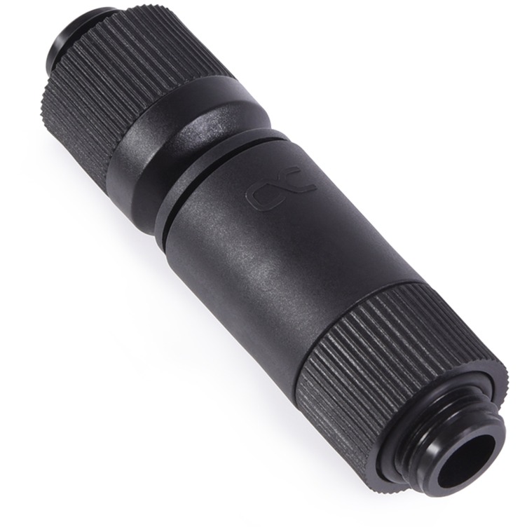 Alphacool ES Schnellverschlusskupplungsset G1/4 AG/AG – PushIn Industry Version, Verbindung | 04250197175371