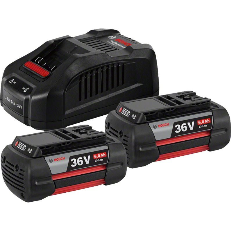 2 X GBA 36V 6.0AH + GAL 3680 CV, Set