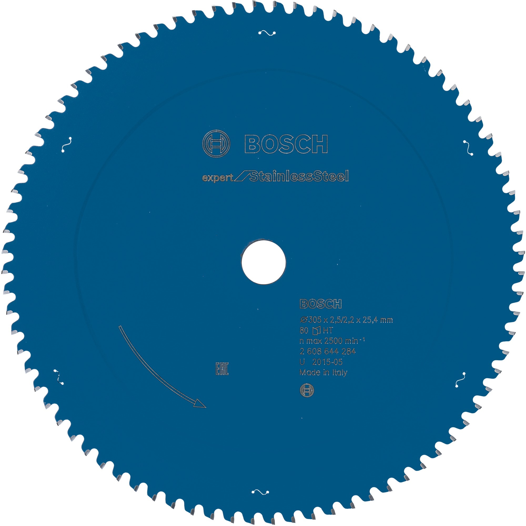 EXPERT Stainless Steel Kreissägeblatt, Ø 305mm, 80Z
