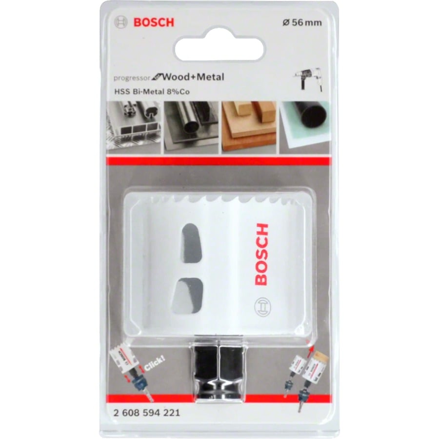 Bosch Lochsäge BiM Progressor for Wood & Metal, Ø 56mm | 03165140949903