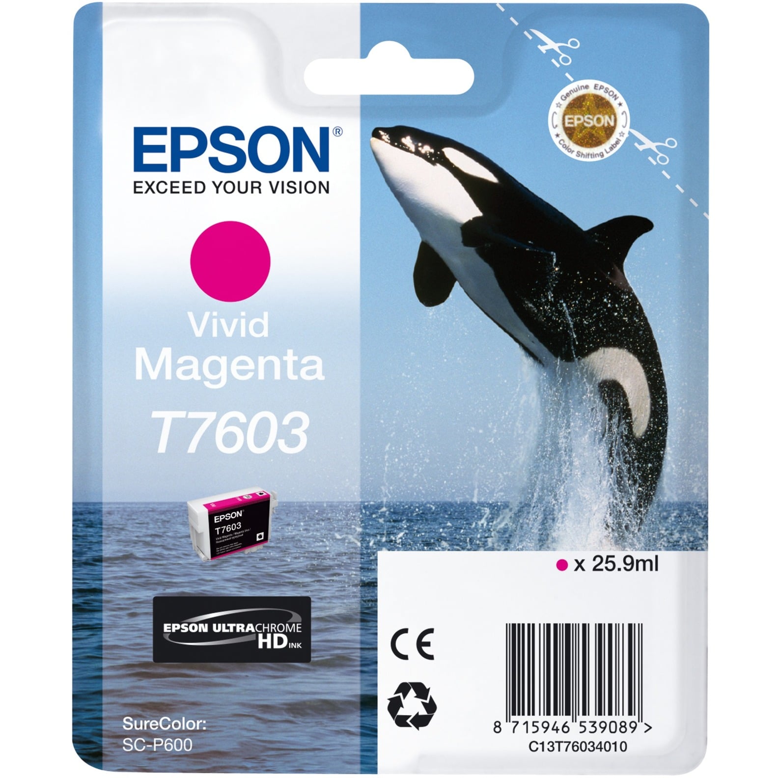 Tinte magenta T7603 (C13T76034N10)