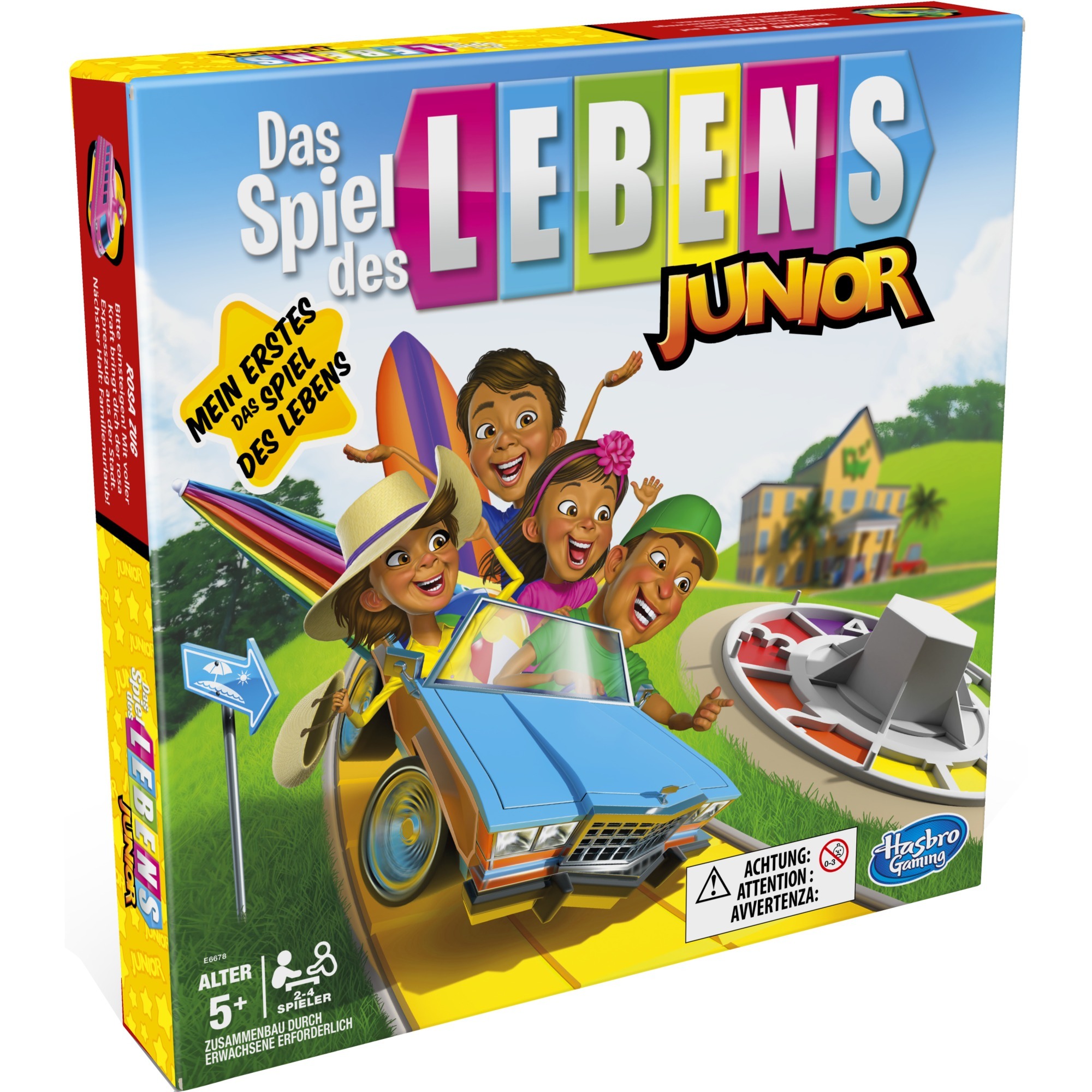 Hasbro Spiel des Lebens Junior, Brettspiel | 05010993648931 Hasbro Spiel des Lebens Junior, Brettspiel | 05010993648931