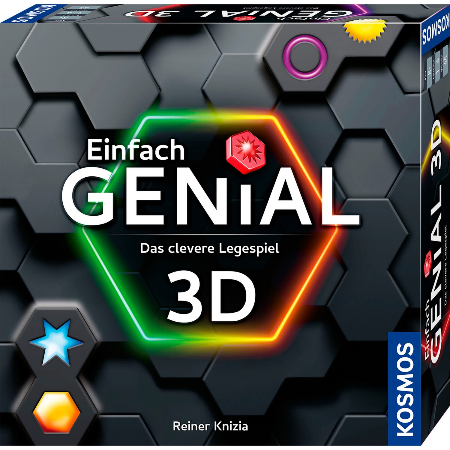 Kosmos Einfach Genial 3D, Brettspiel | 04002051684006 Kosmos Einfach Genial 3D, Brettspiel | 04002051684006