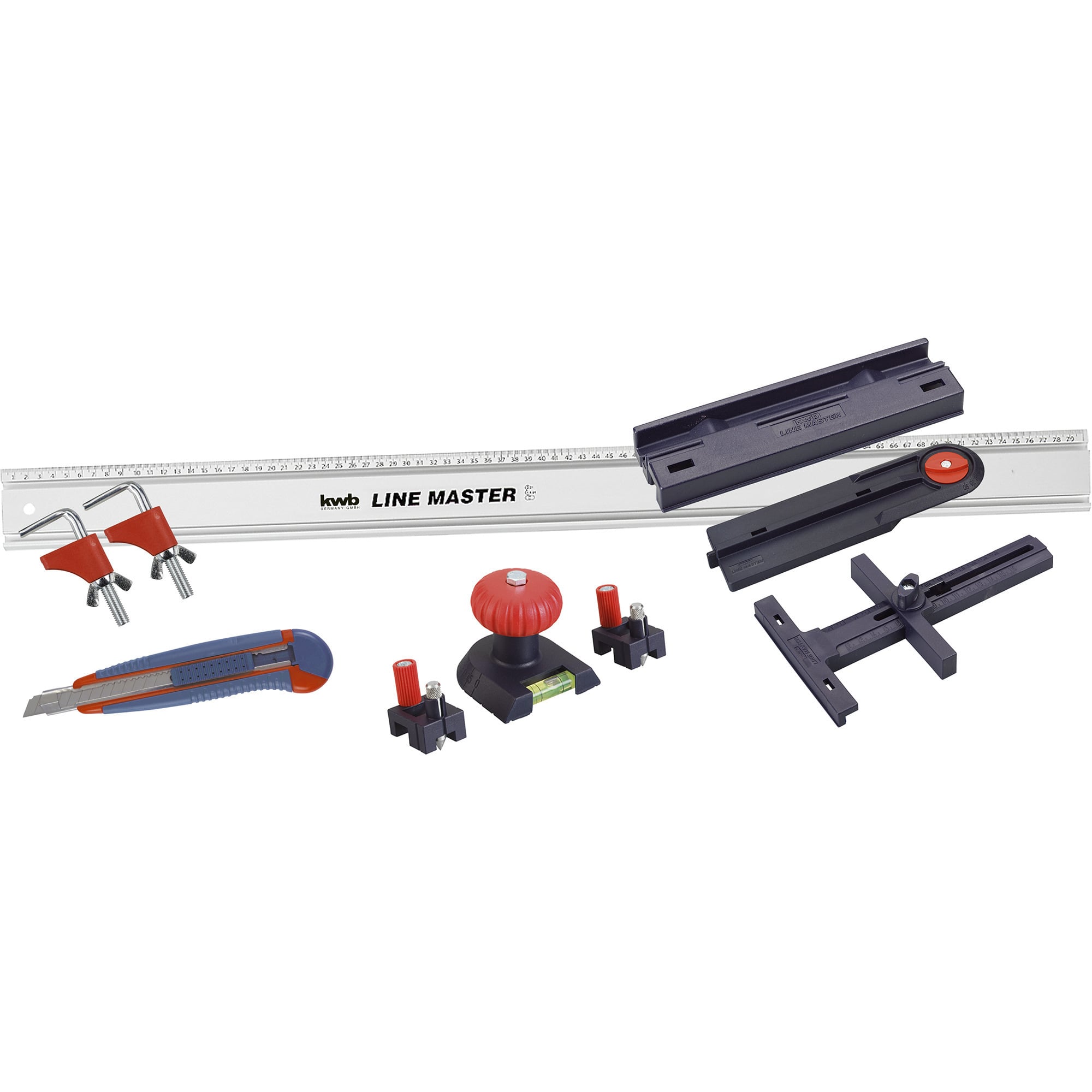 LINE MASTER Präzisionslineal-Set, 800mm Führungsschiene