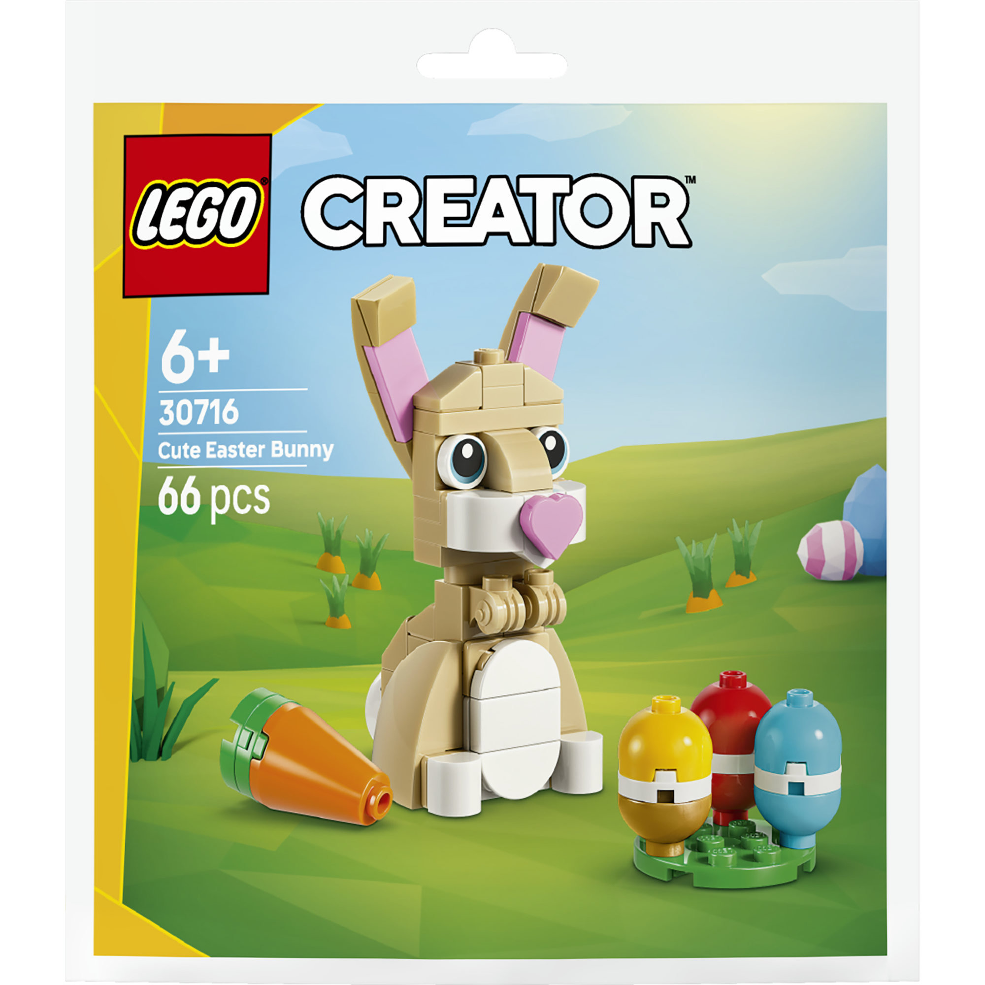 30716 Creator Putziger Osterhase, Konstruktionsspielzeug