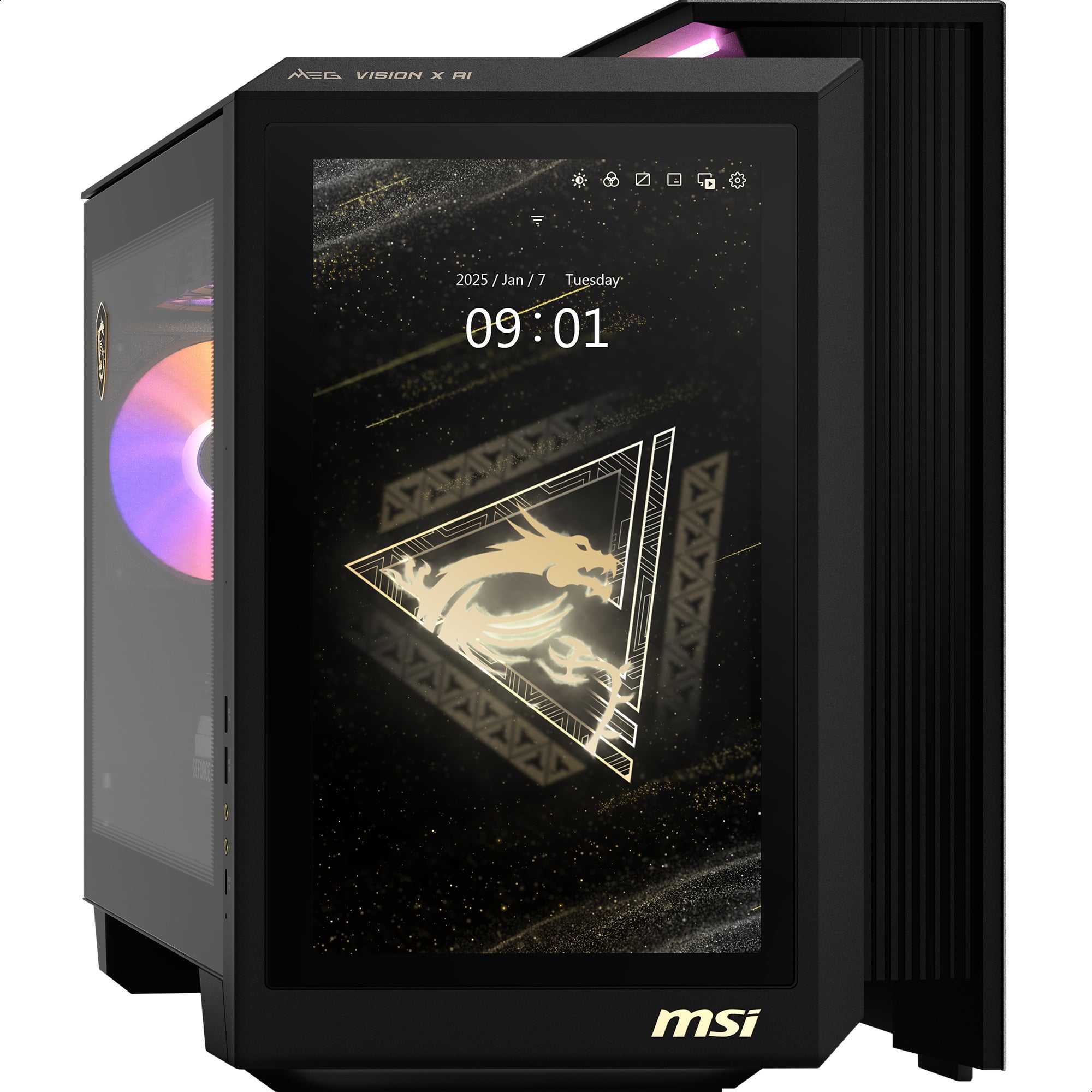 MEG Vision X AI 2NVR7-236AT, Gaming-PC