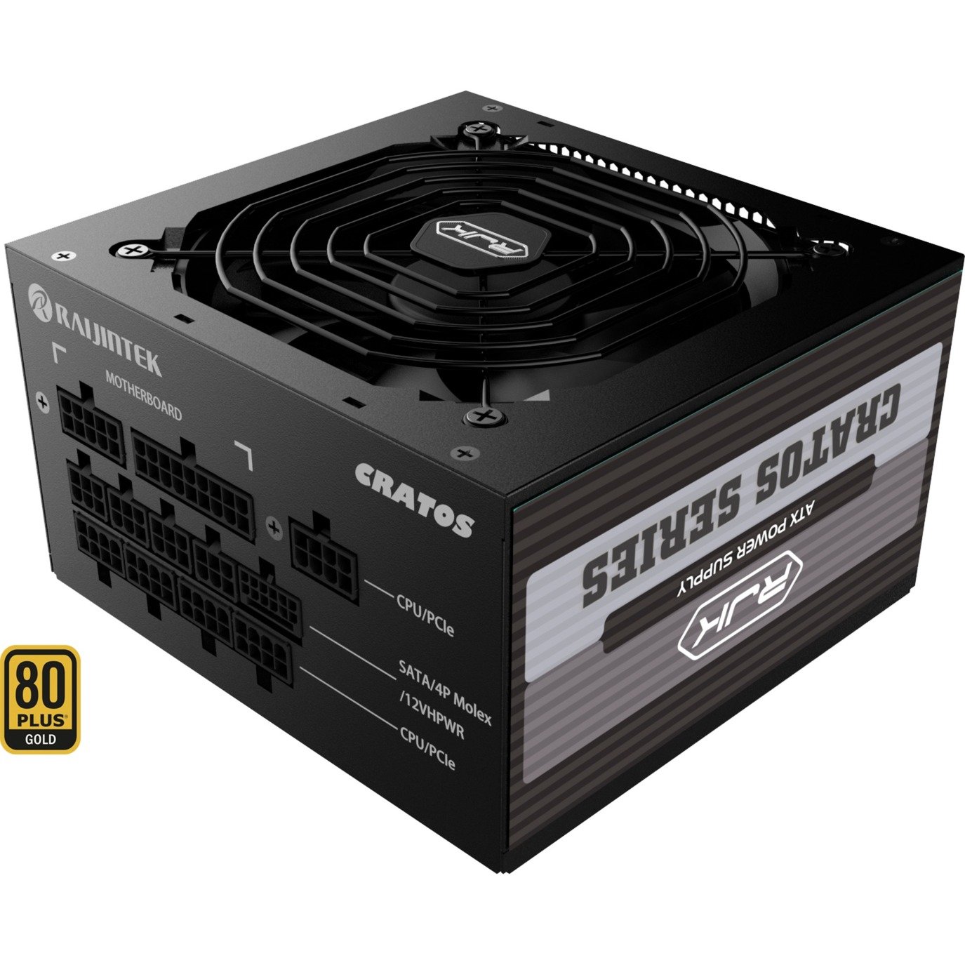 RAIJINTEK CRATOS 1000 BLACK, PC-Netzteil | 04715109924305 RAIJINTEK CRATOS 1000 BLACK, PC-Netzteil | 04715109924305