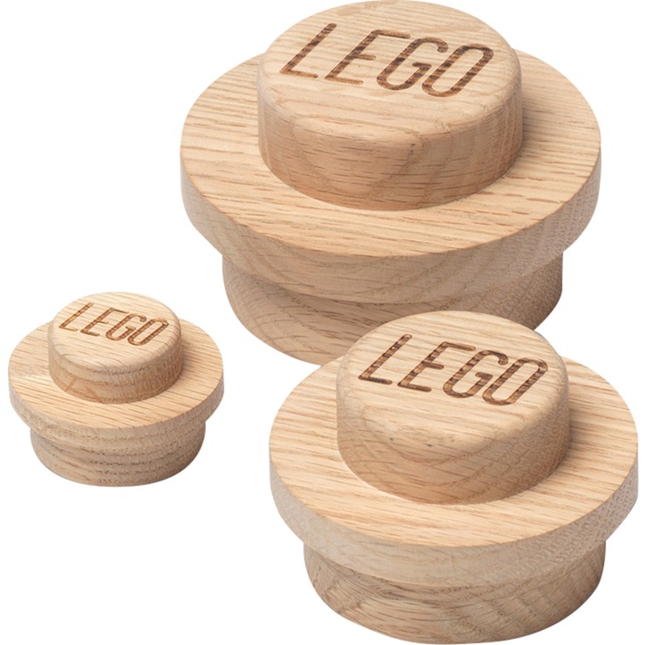 Room Copenhagen LEGO 1×1 Garderobe, 3er-Set 40160900, Wandhalterung | 05711938249632
