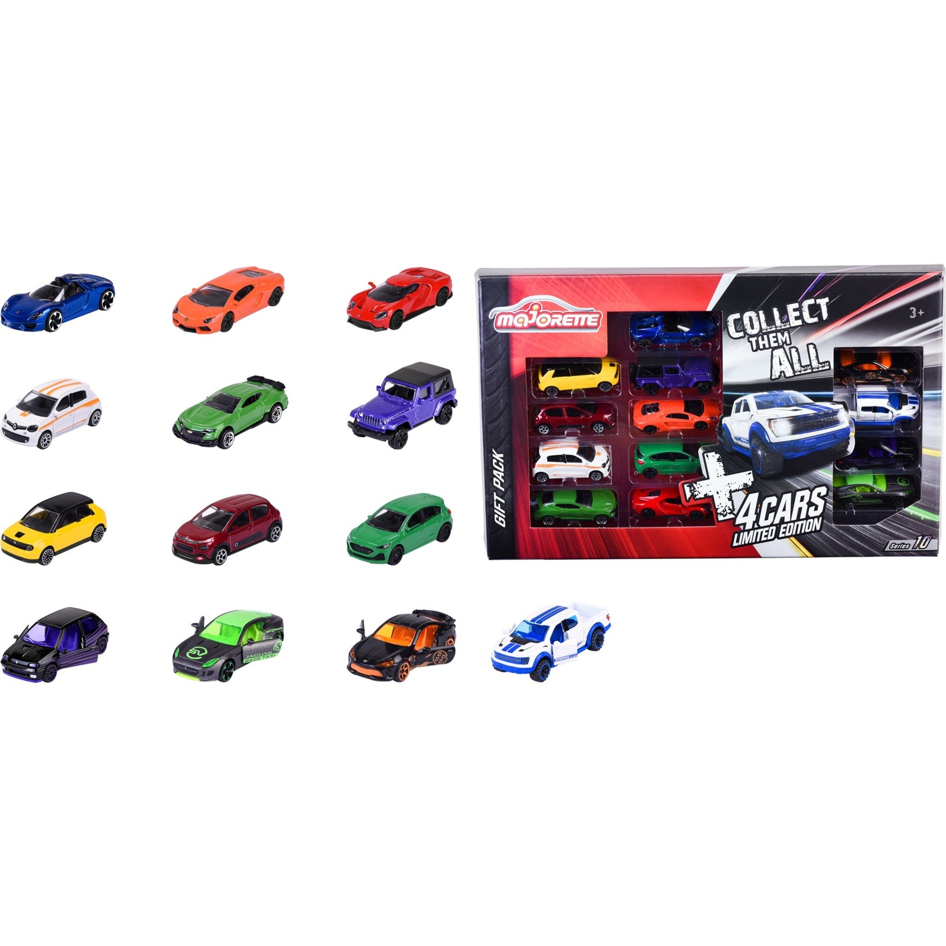 Simba Mega-Pack mit 9 Street Cars und 4 Autos aus der Limited Edition 10, Spielfahrzeug | 03467452074688 Simba Mega-Pack mit 9 Street Cars und 4 Autos aus der Limited Edition 10, Spielfahrzeug | 03467452074688