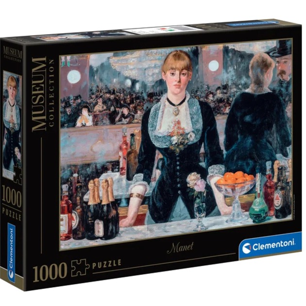 Clementoni Museum Collection: Manet – Bar in den Folies Bergère, Puzzle | 08005125396610 Clementoni Museum Collection: Manet – Bar in den Folies Bergère, Puzzle | 08005125396610