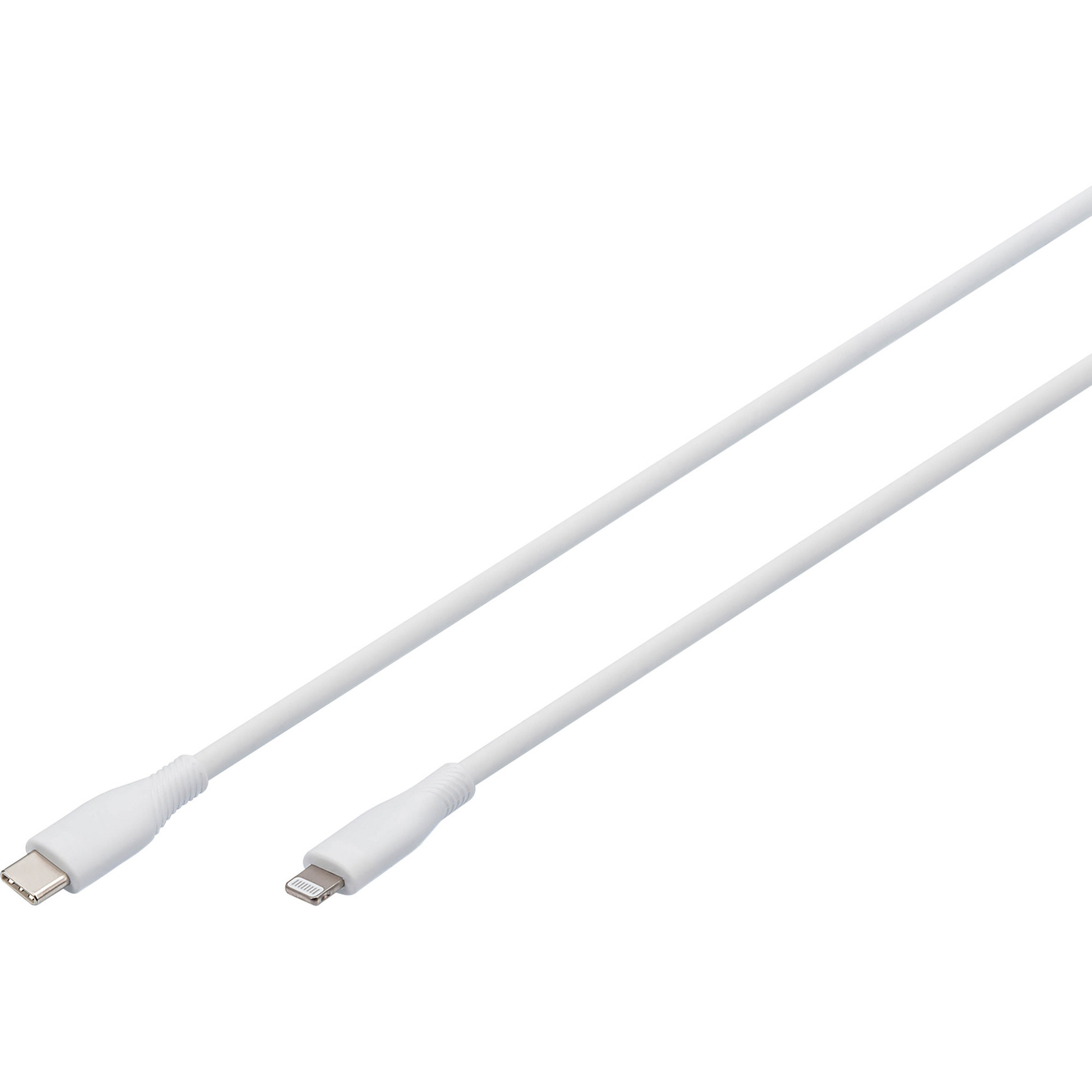 USB 2.0 Silikon-Kabel USB-C > Lightning, MFI zertifiziert