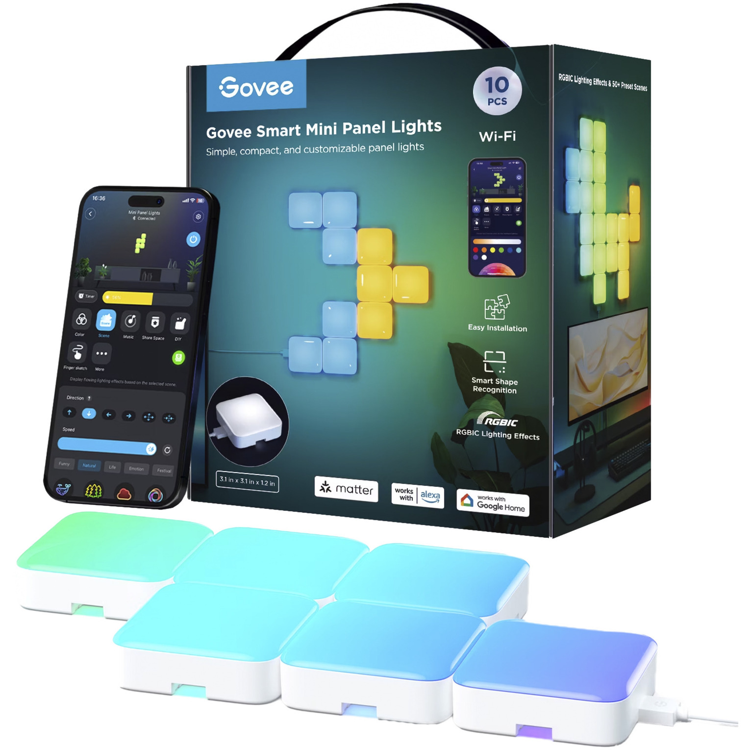 Smart Mini Panel Lights, LED-Leuchte