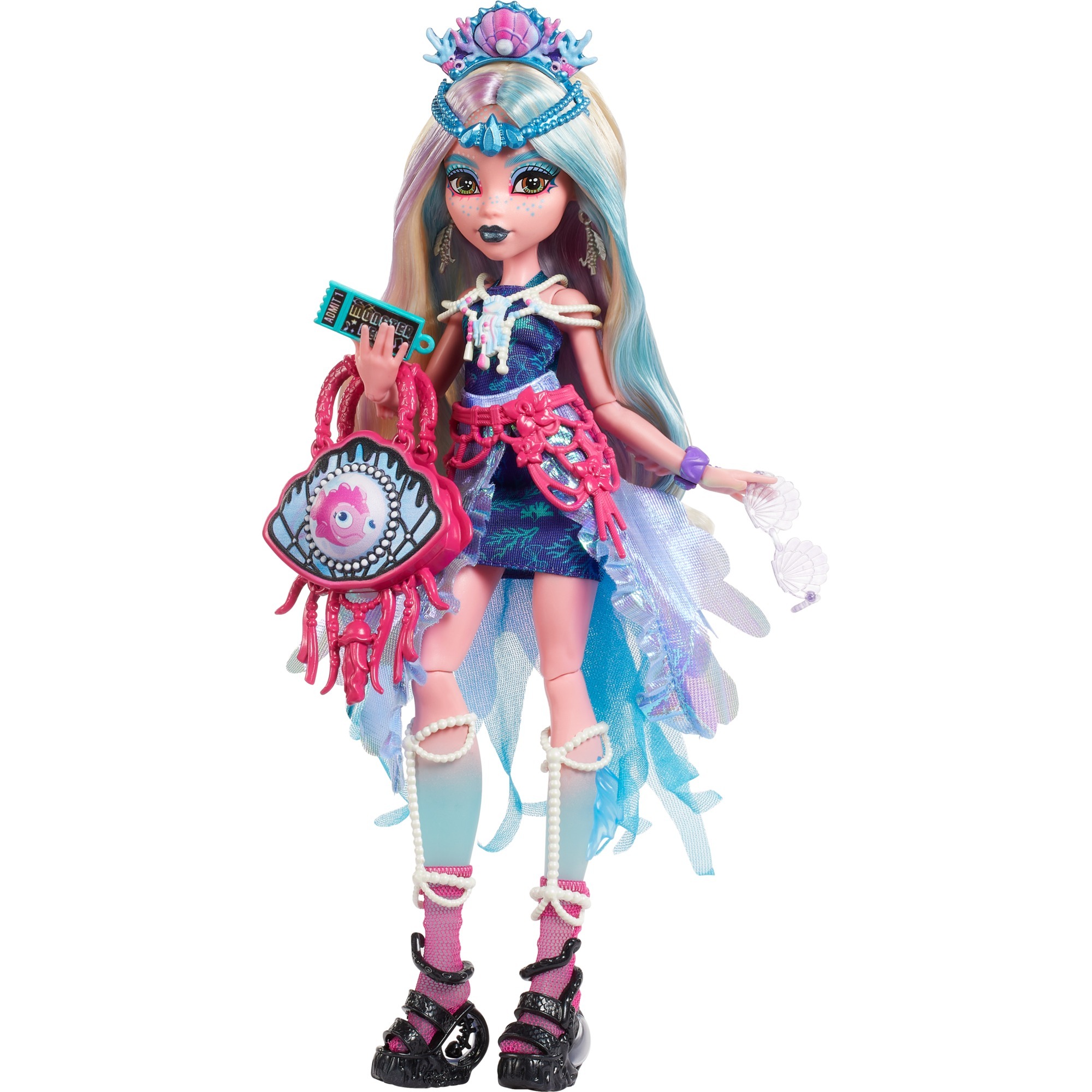 Mattel Monster High Monsterfest Lagoona Blue, Puppe | 00194735230464 Mattel Monster High Monsterfest Lagoona Blue, Puppe | 00194735230464