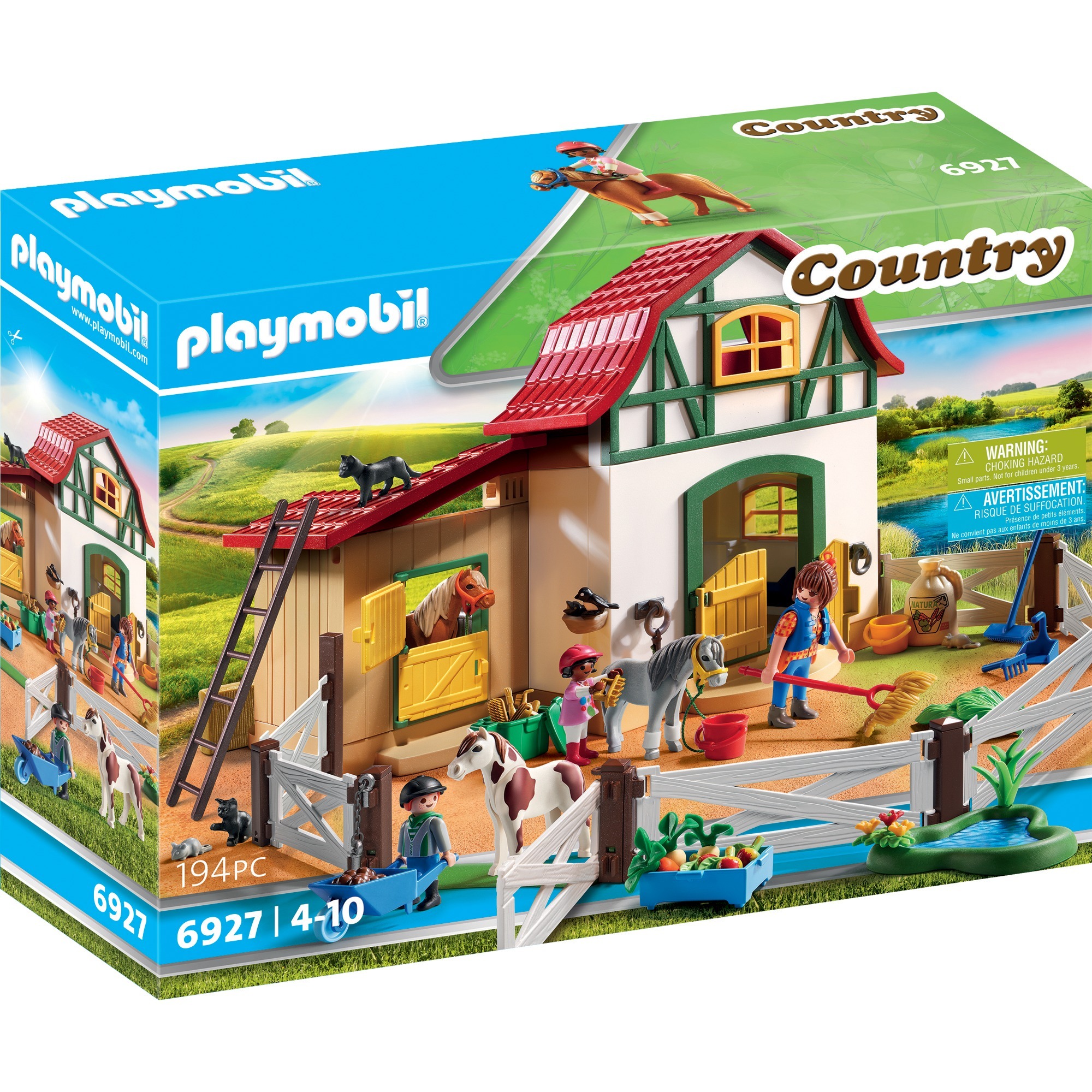 Spielzeug: PLAYMOBIL 6927 Ponyhof