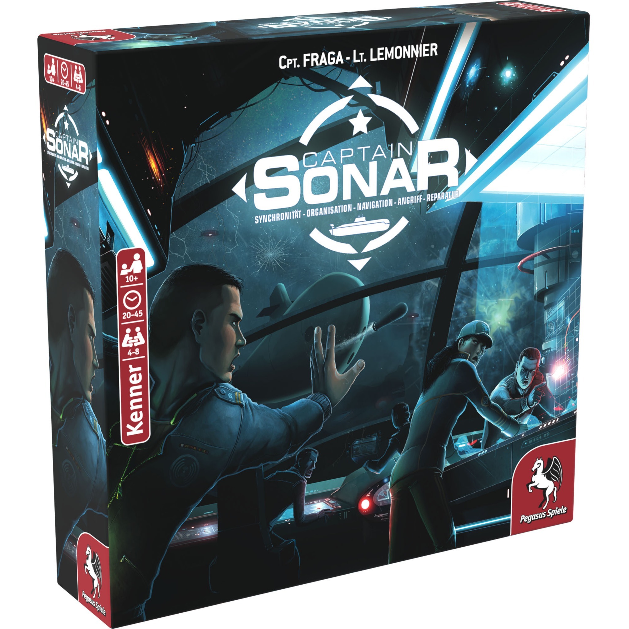 Pegasus Captain Sonar, Brettspiel | 04250231712210 Pegasus Captain Sonar, Brettspiel | 04250231712210