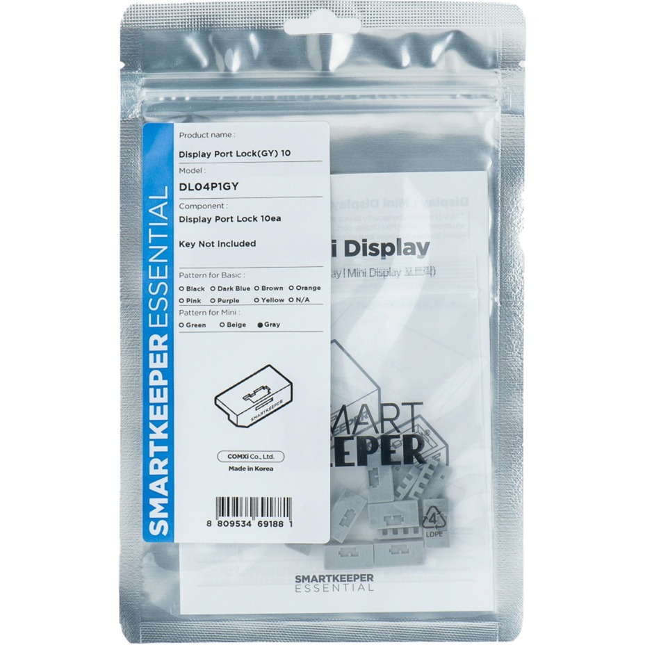 ESSENTIAL DisplayPort Lock (DL04), Einsteckschloss